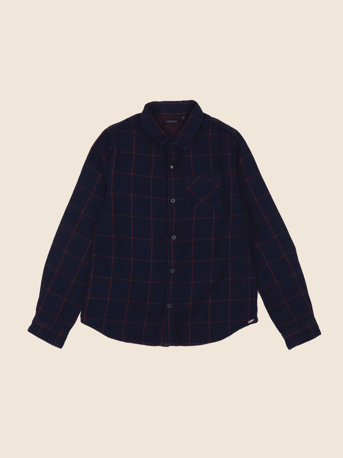 IKKS - chemise bleu - 8 ans