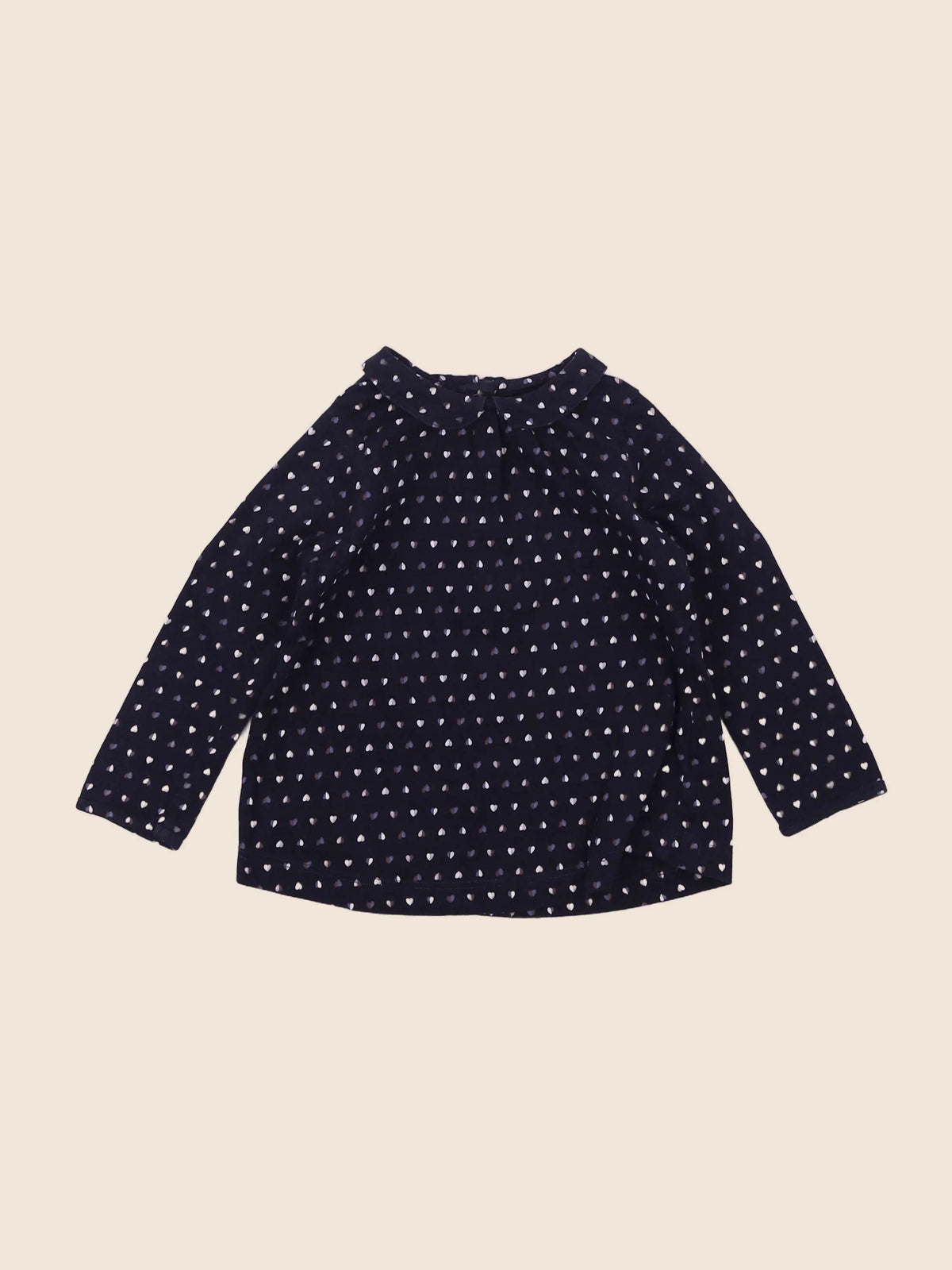 Boutchou - tee-shirt bleu - 12 mois
