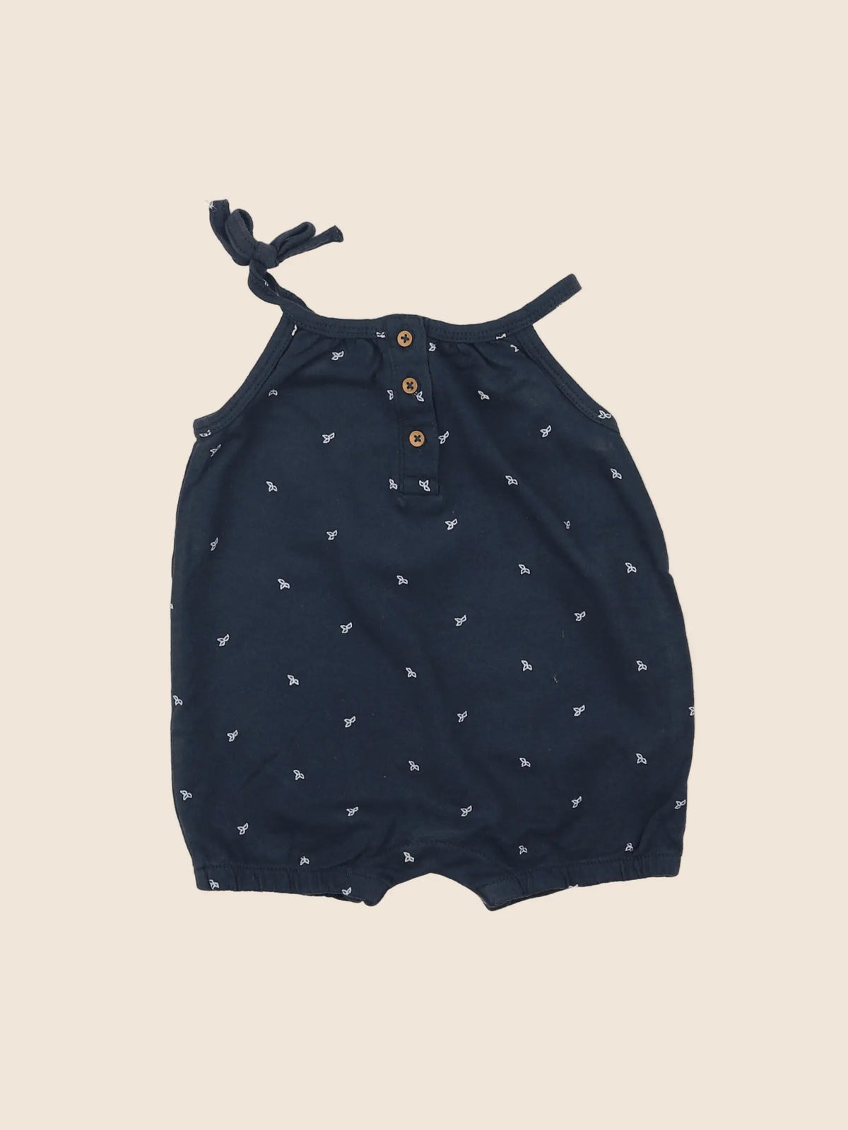 Vertbaudet - combinaison gris - 6 mois