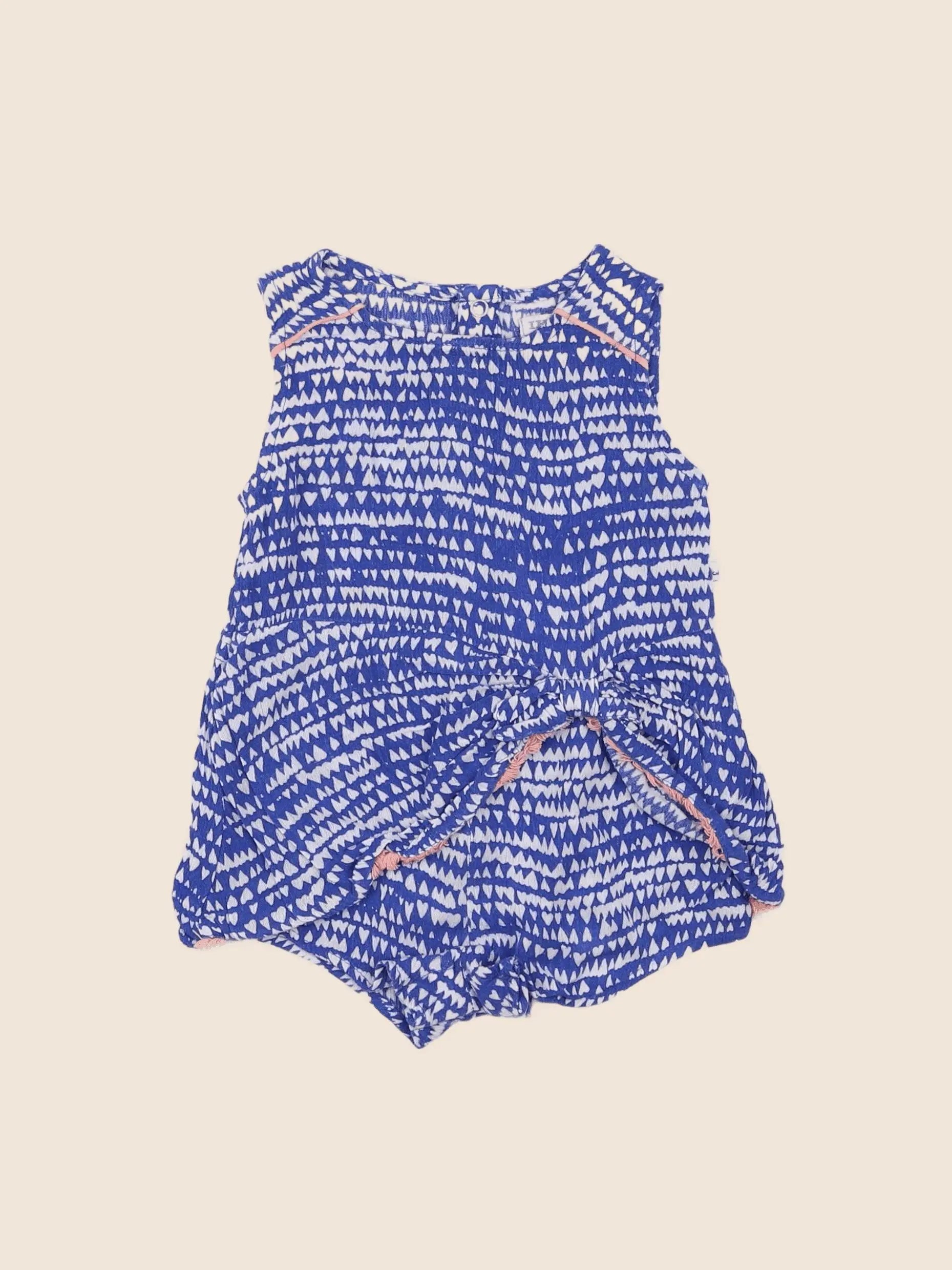 IKKS - combinaison bleu - 12 mois
