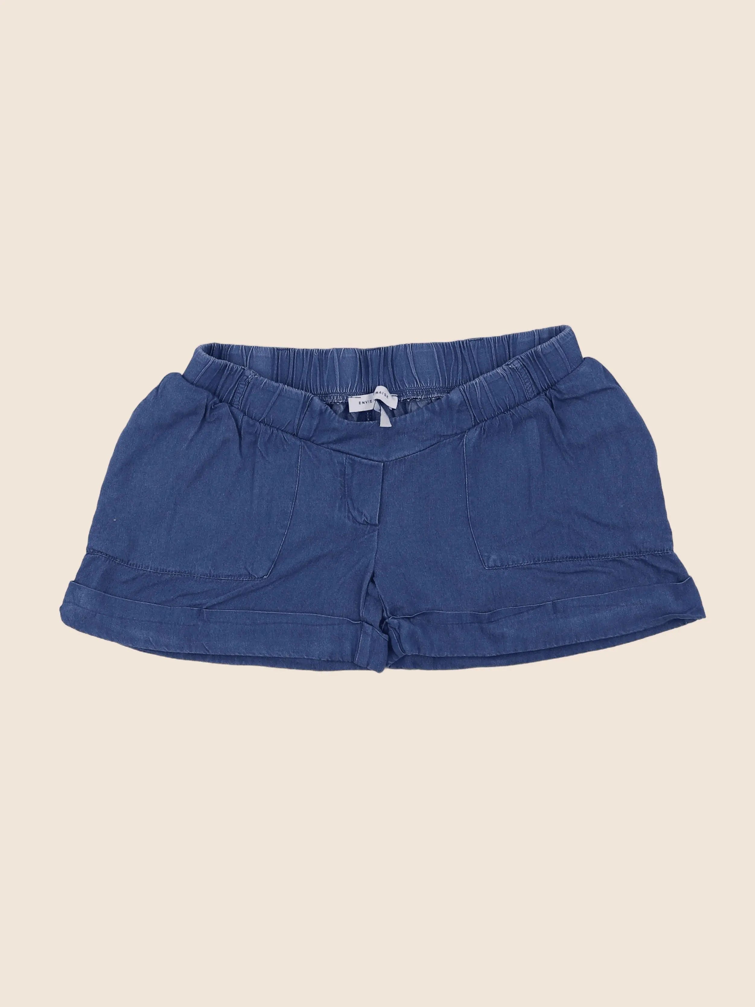 Envie de fraise - short grossesse bleu - 34