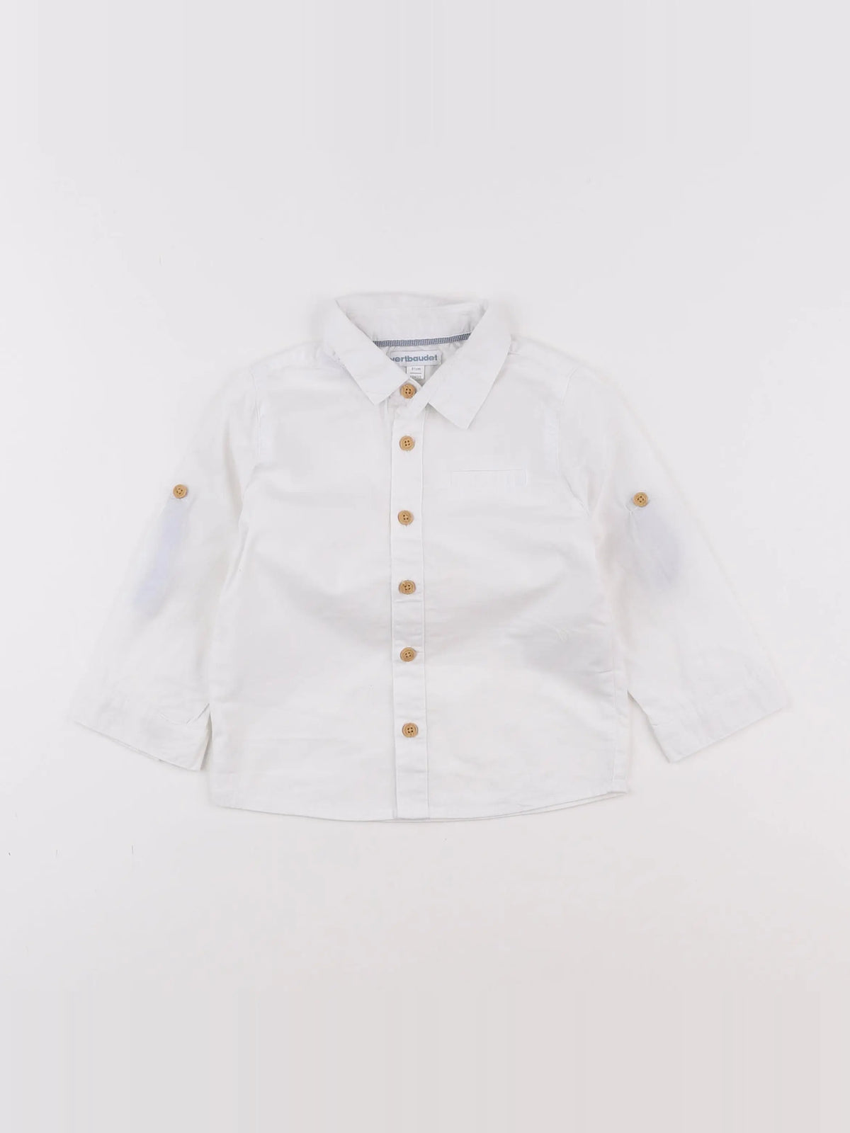 Vertbaudet - chemise blanc - 18 mois