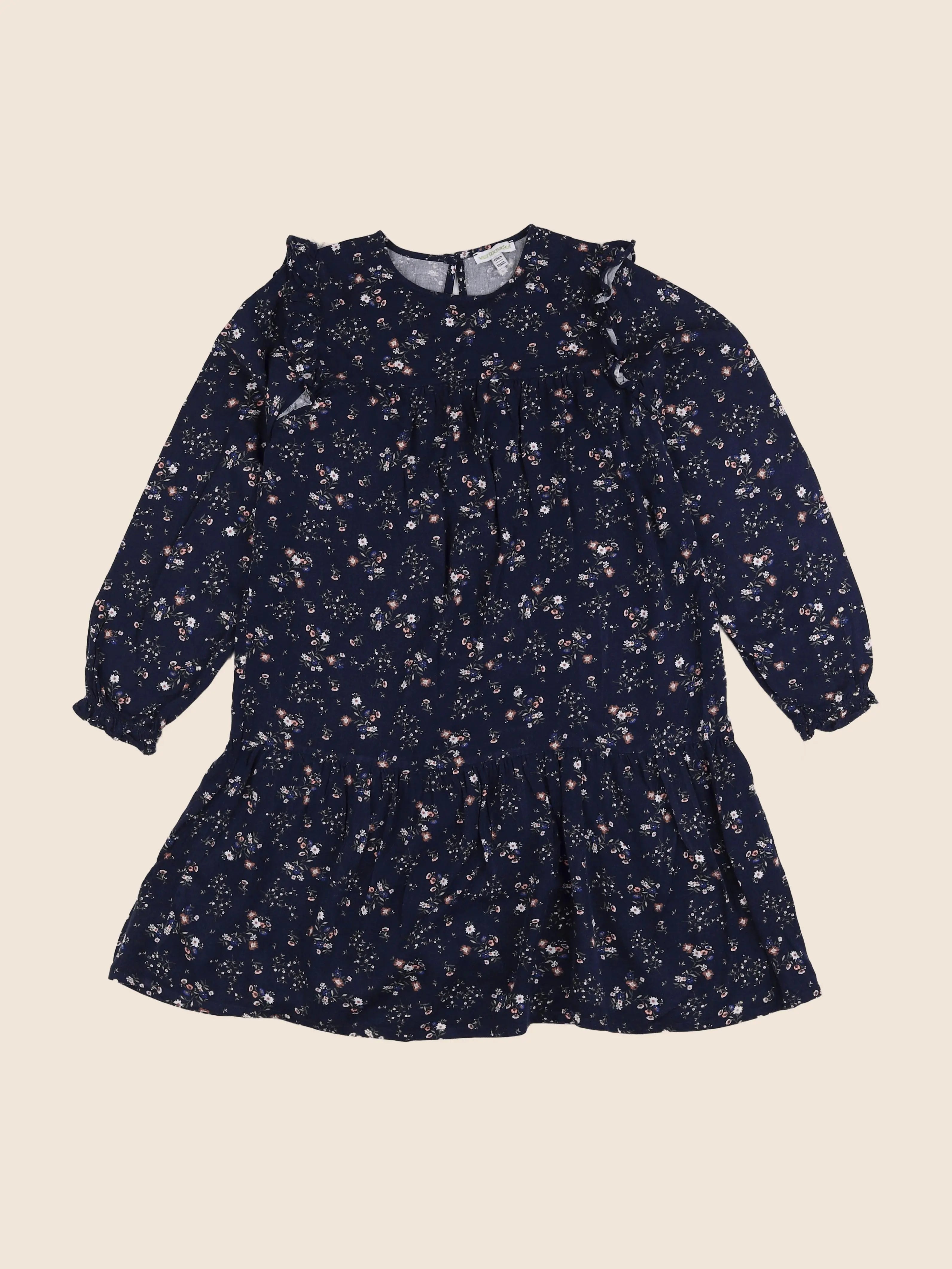 Vertbaudet - robe bleu - 10 ans