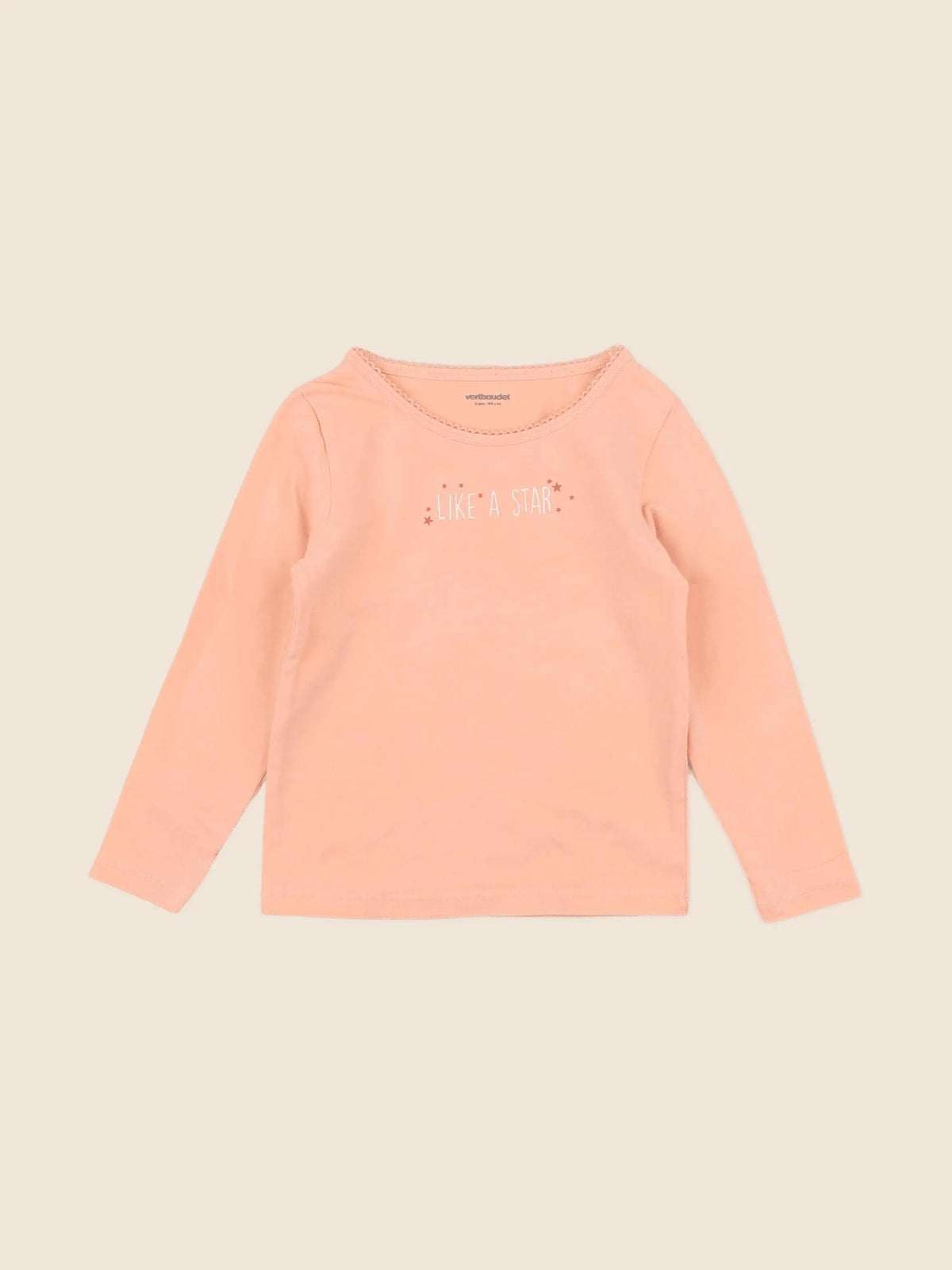 Vertbaudet - maillot de corps rose - 3 ans