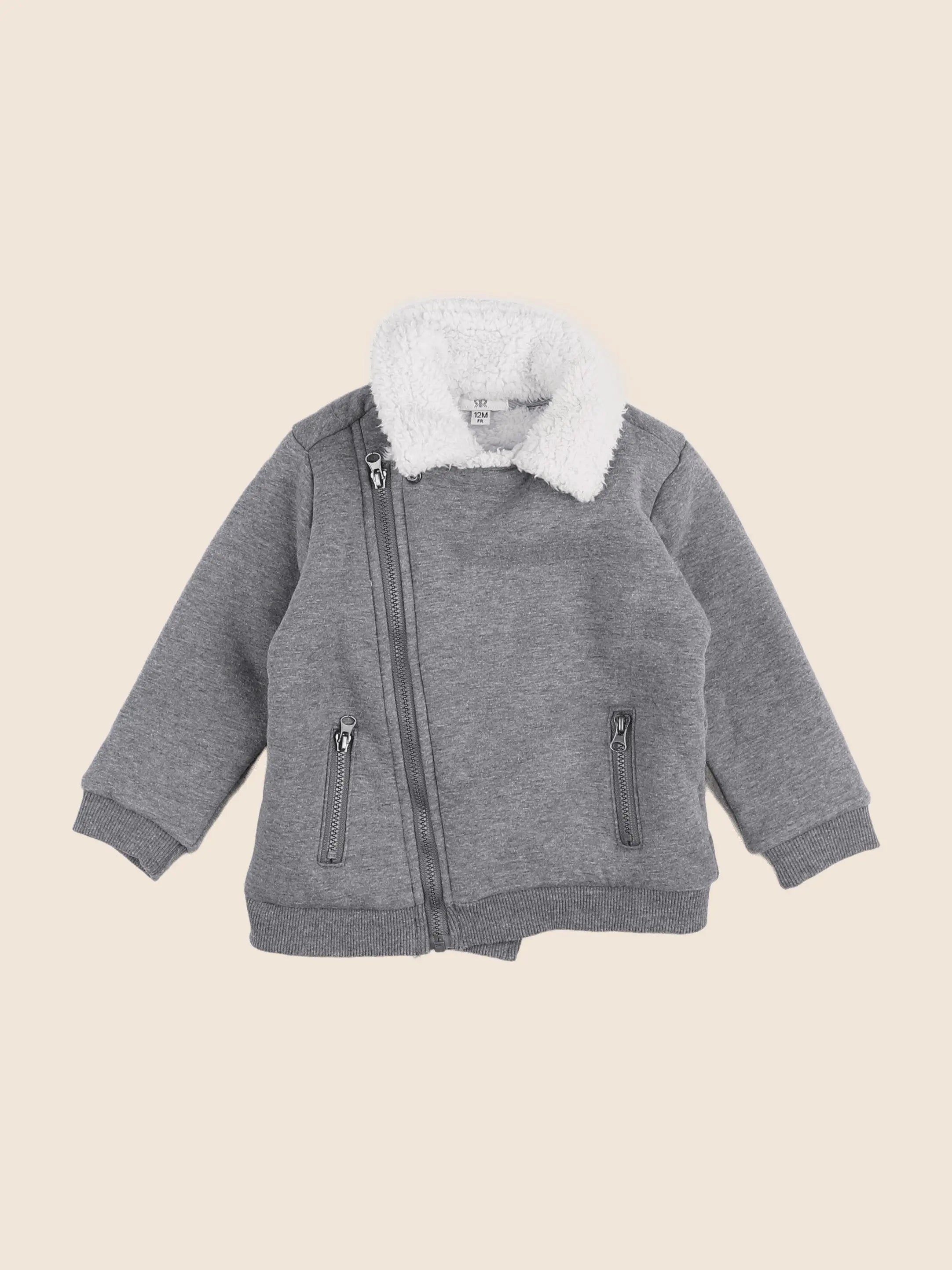 La Redoute - veste gris - 12 mois