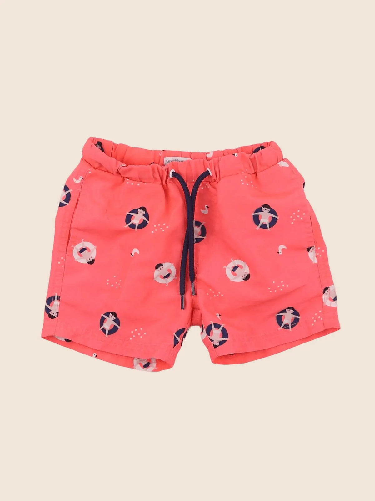 Vertbaudet - maillot de bain rose - 18 mois