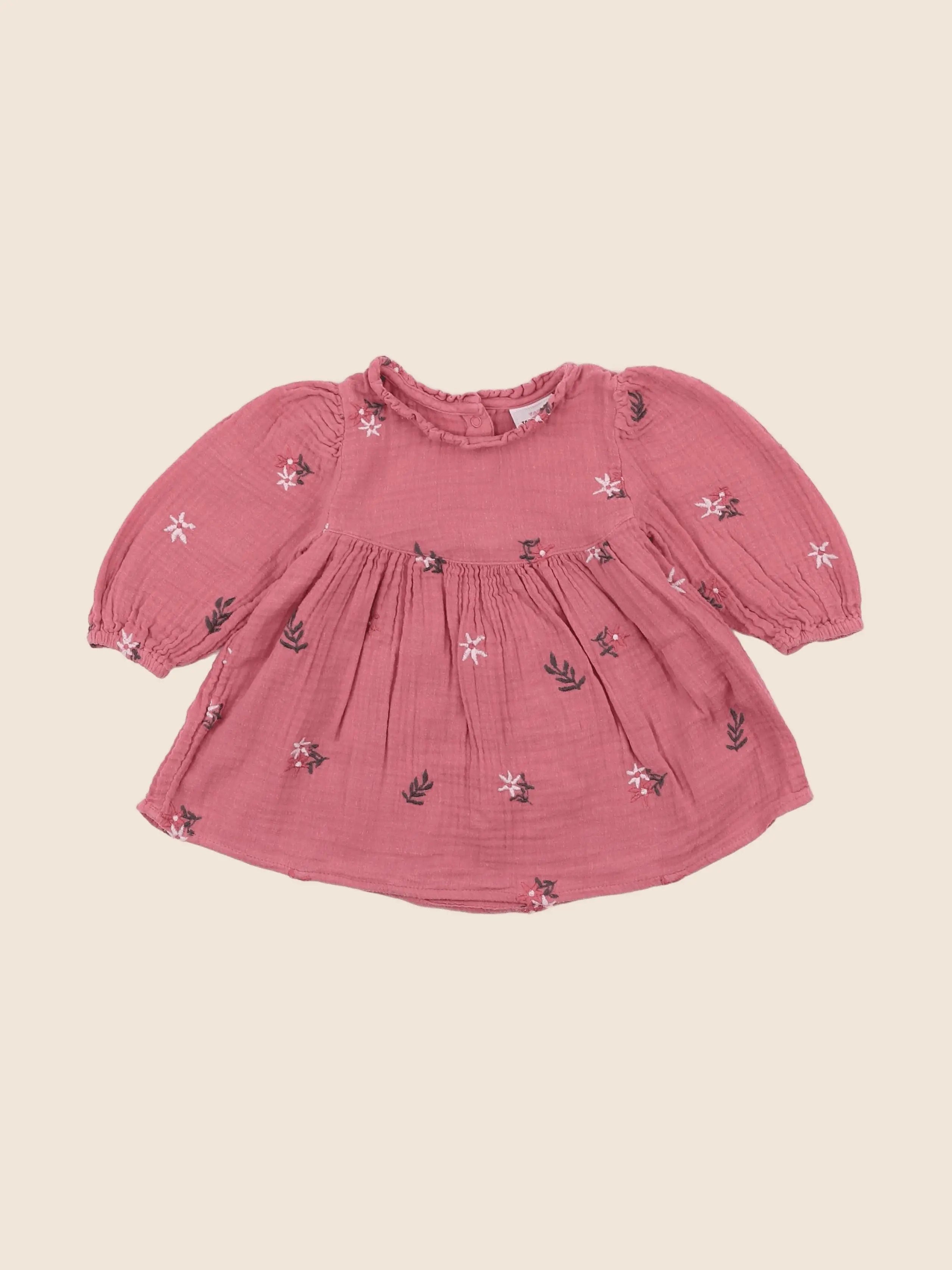 Tape à l'oeil - robe rose - 6 mois