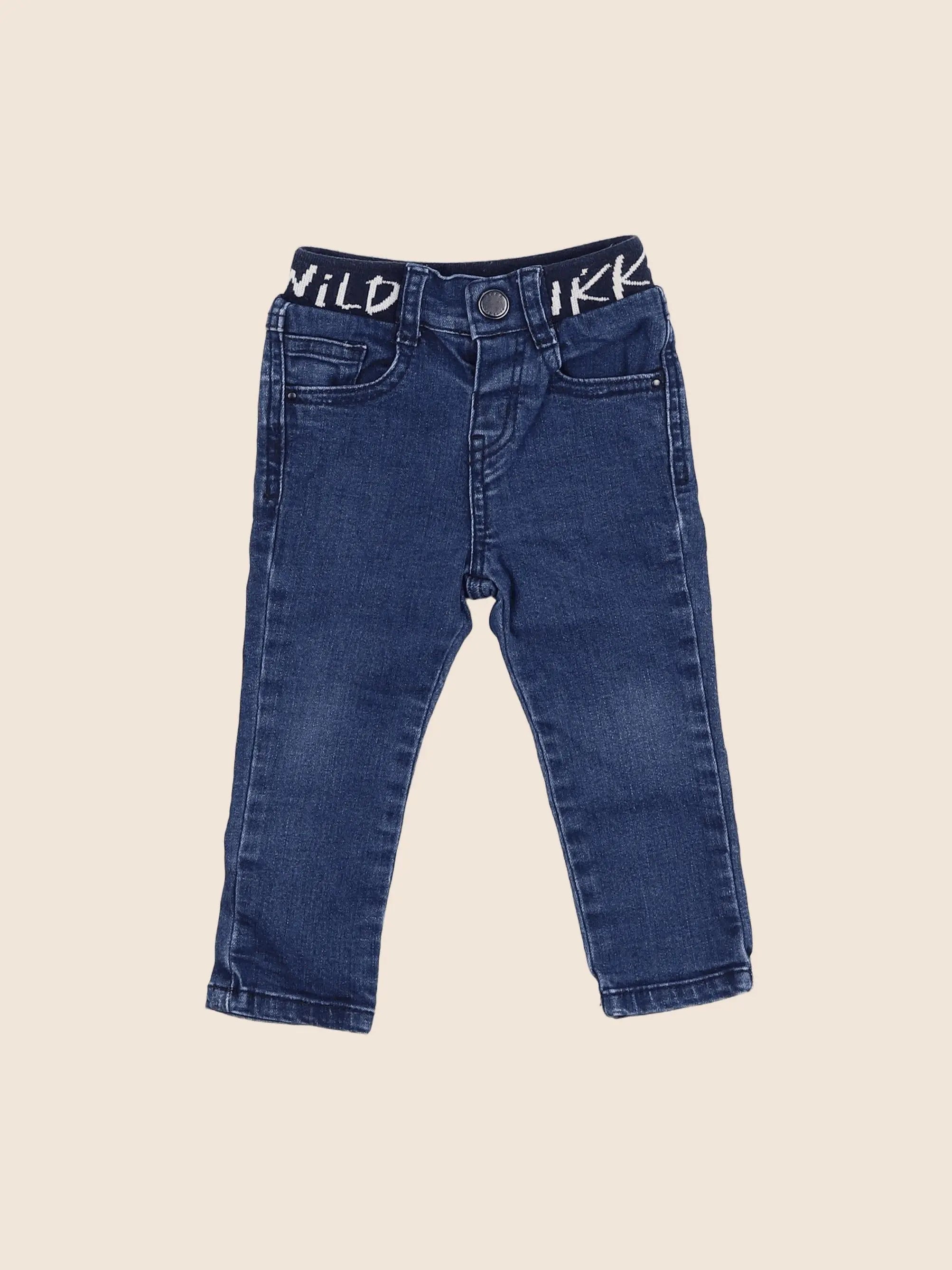 IKKS - jean bleu - 18 mois
