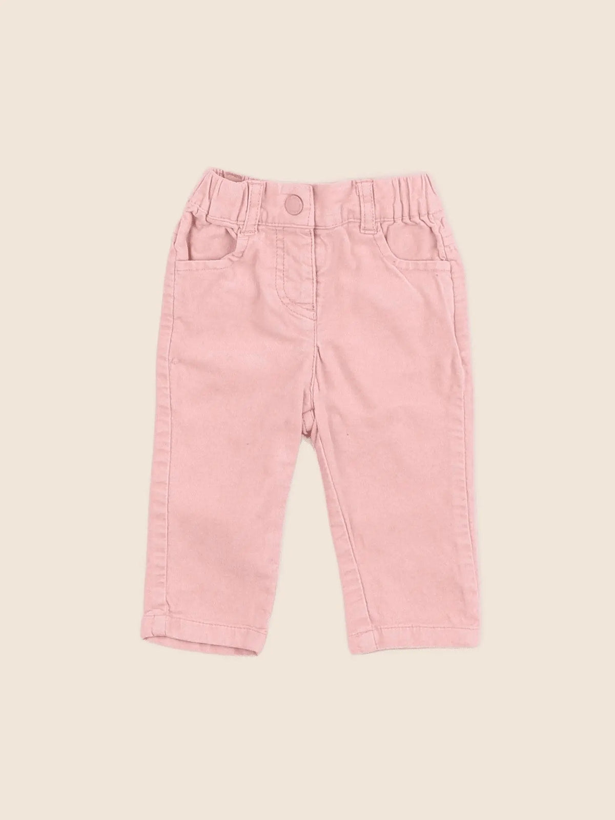 Vertbaudet - pantalon rose - 3 mois