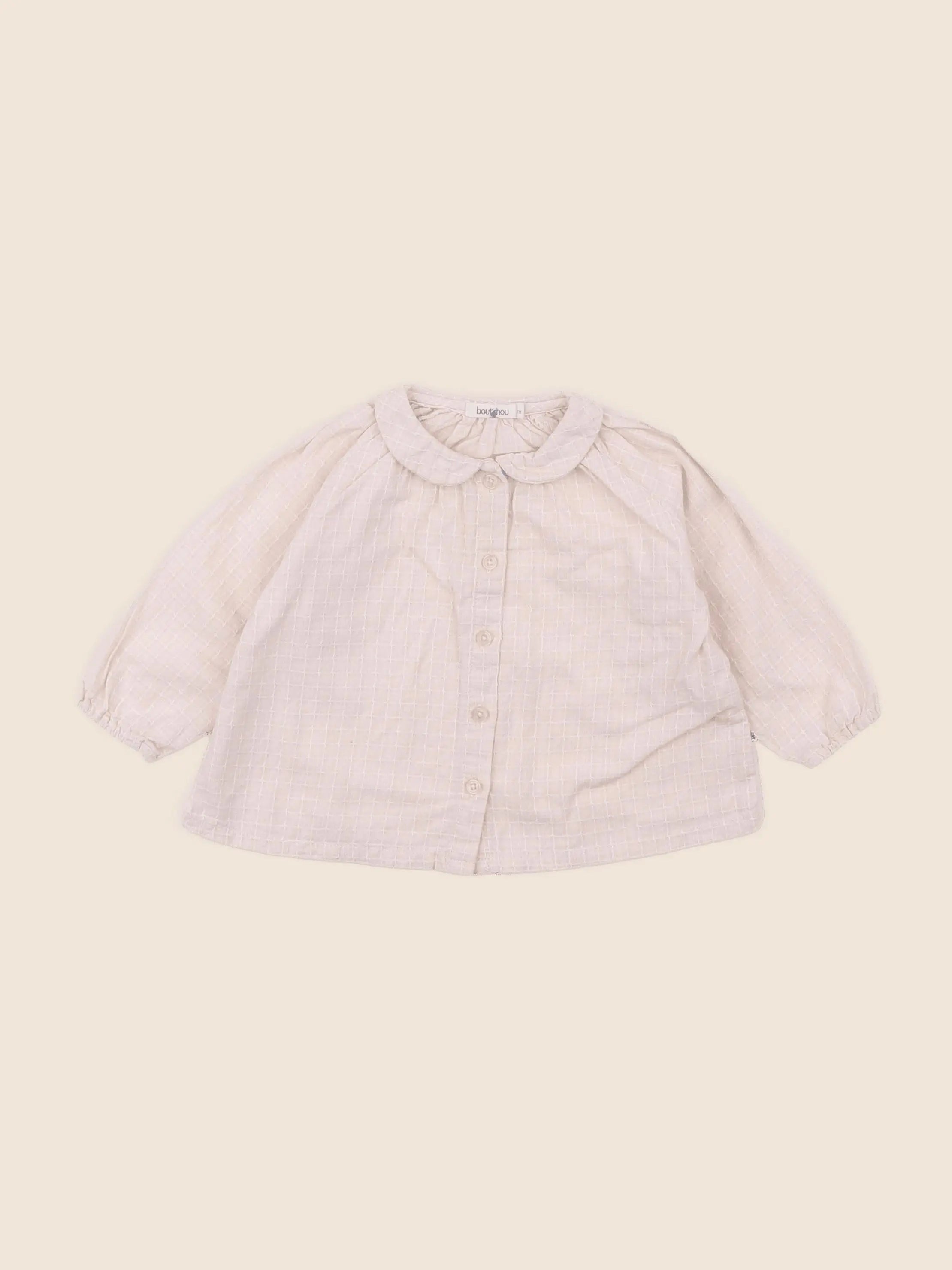Boutchou - blouse rose - 6 mois