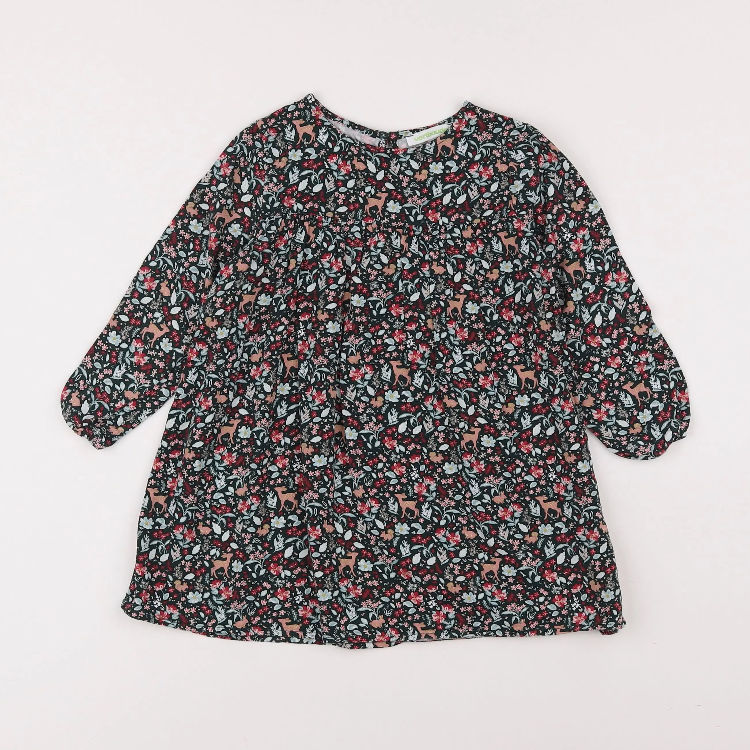 Vertbaudet - robe multicolore - 3 ans