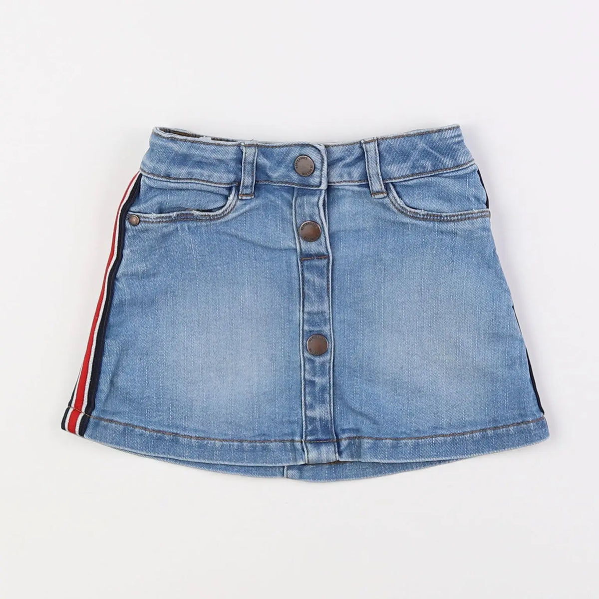 Vertbaudet - jupe bleu - 3 ans