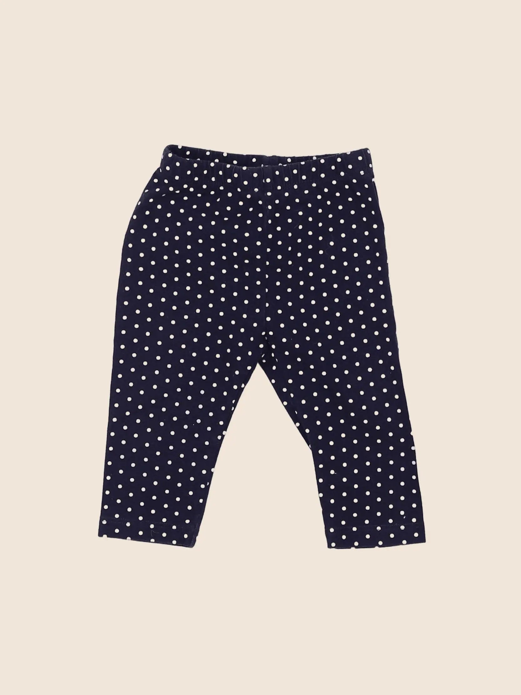 GAP - legging bleu - 3/6 mois
