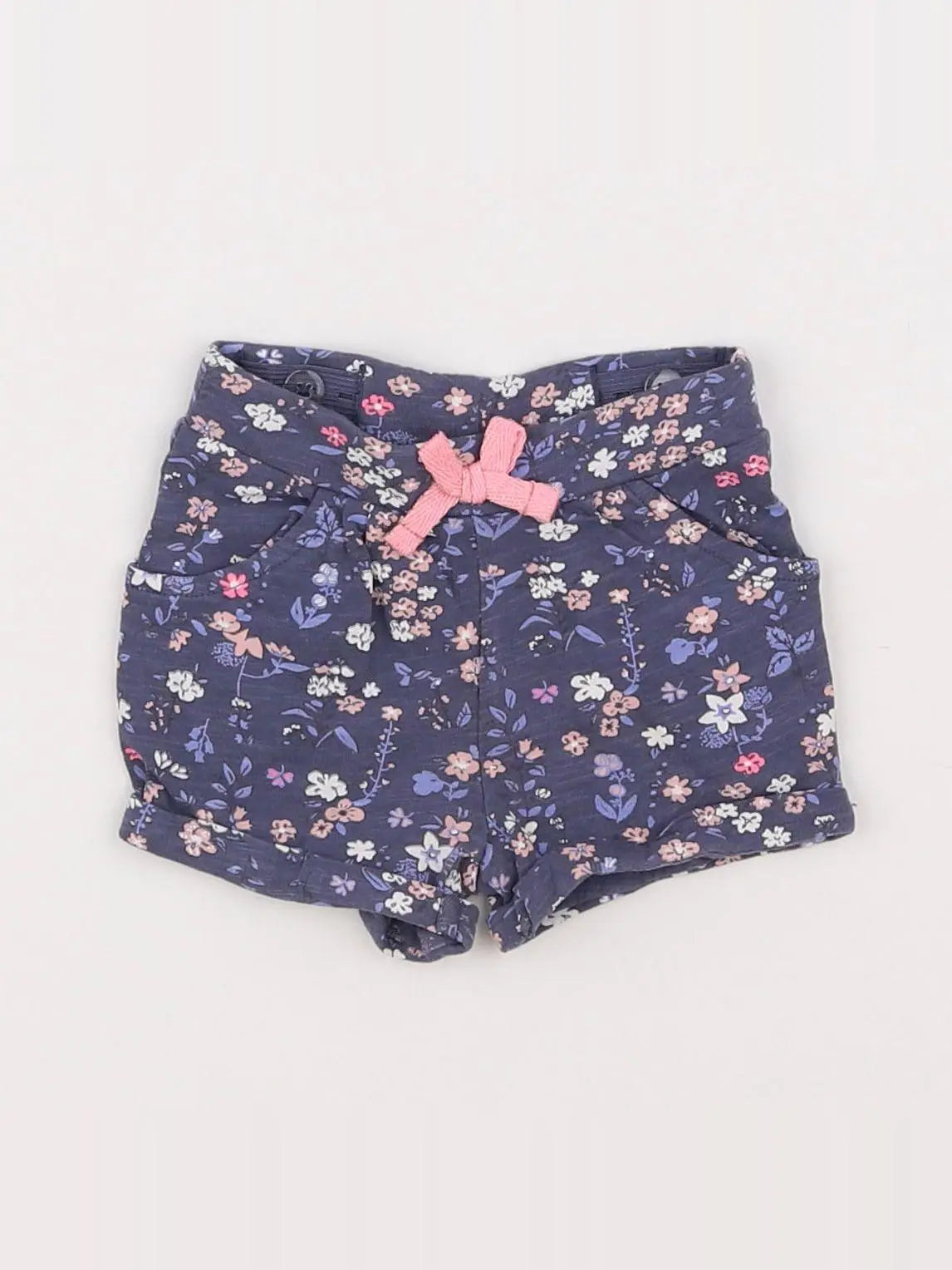Tape à l'oeil - short bleu - 3 mois