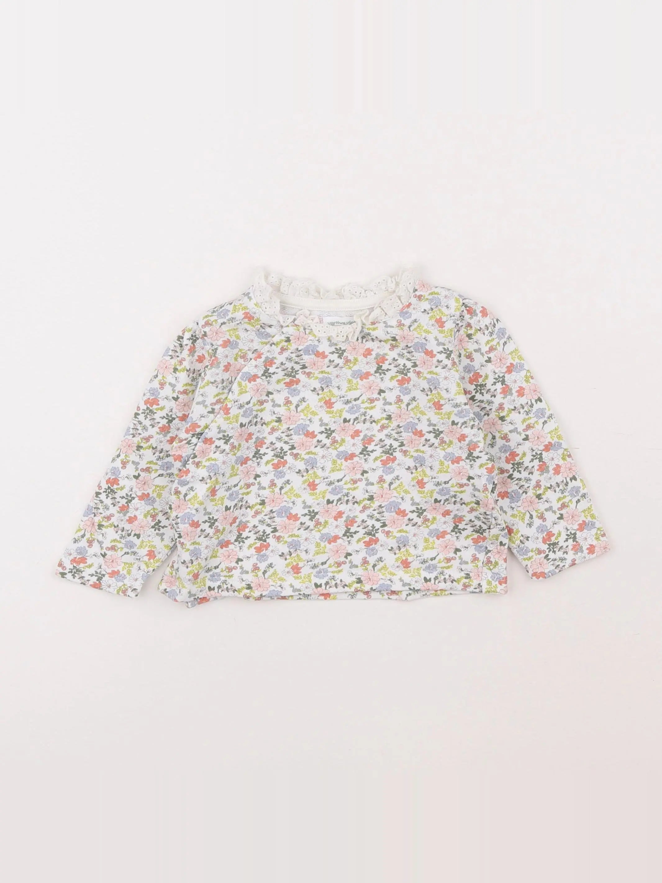 Vertbaudet - tee-shirt multicolore - 6 mois