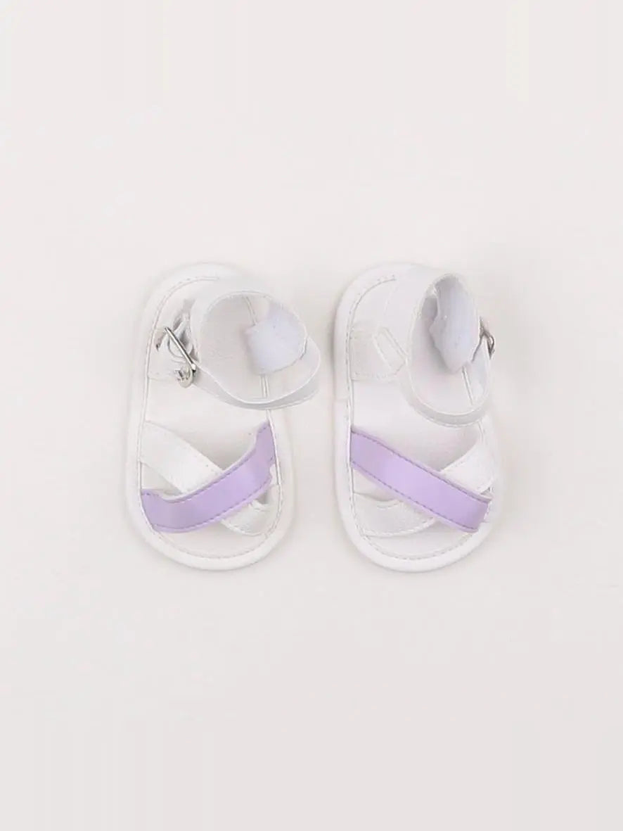 My Baby Factory - chaussons blanc - pointure 17