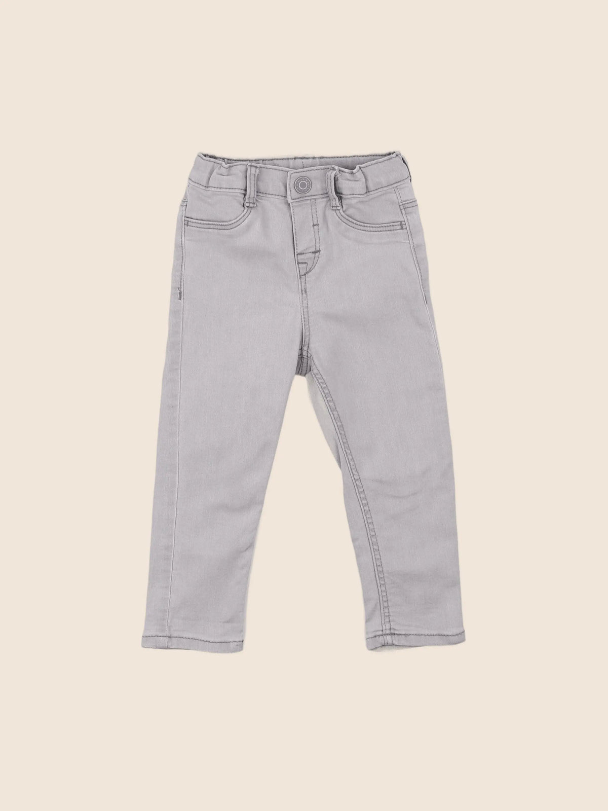 H&M - jean gris - 12/18 mois