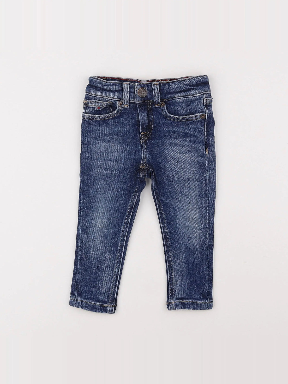 Tommy Hilfiger - jean bleu - 9/12 mois