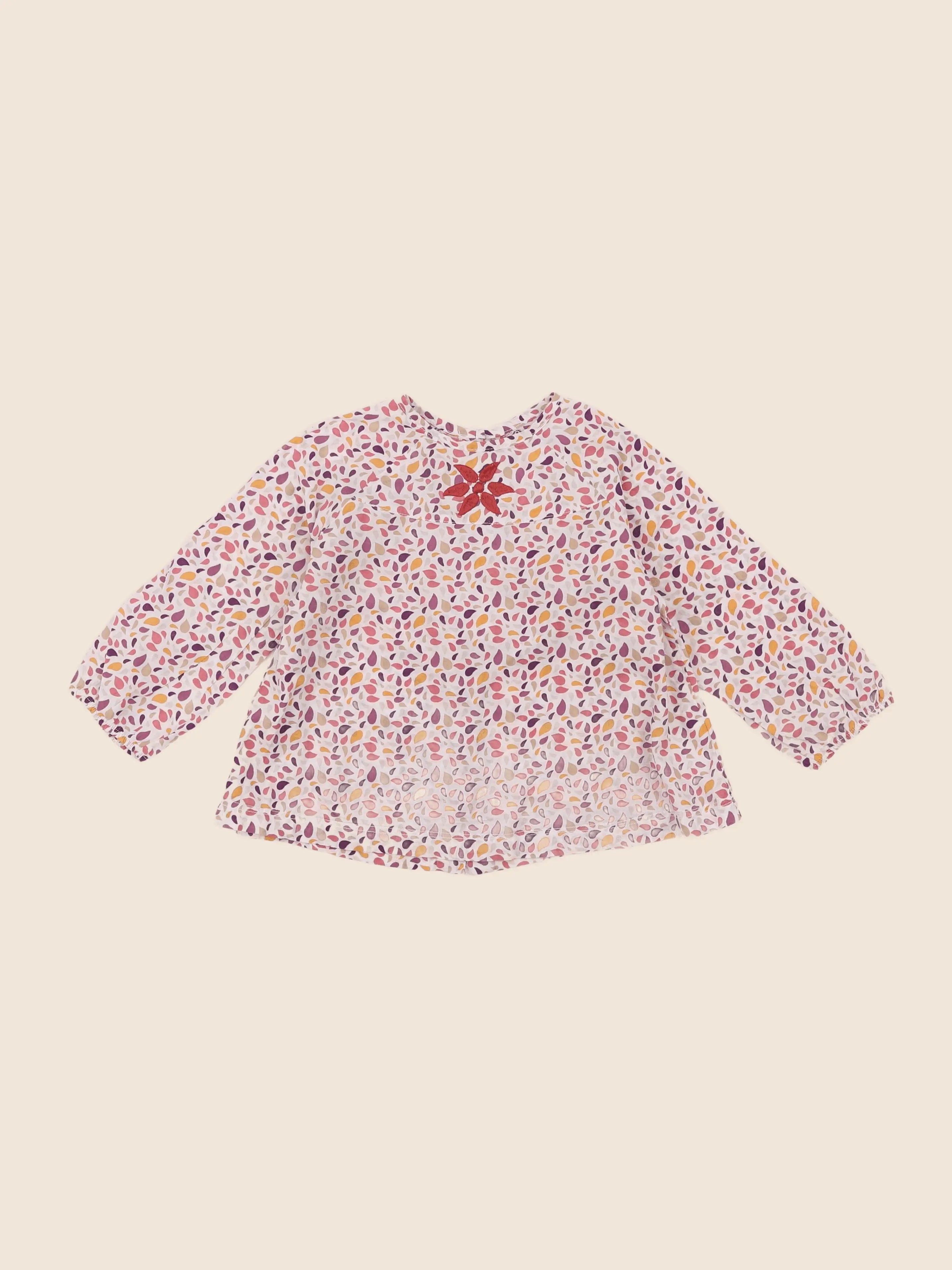 Vertbaudet - blouse multicolore - 2 ans