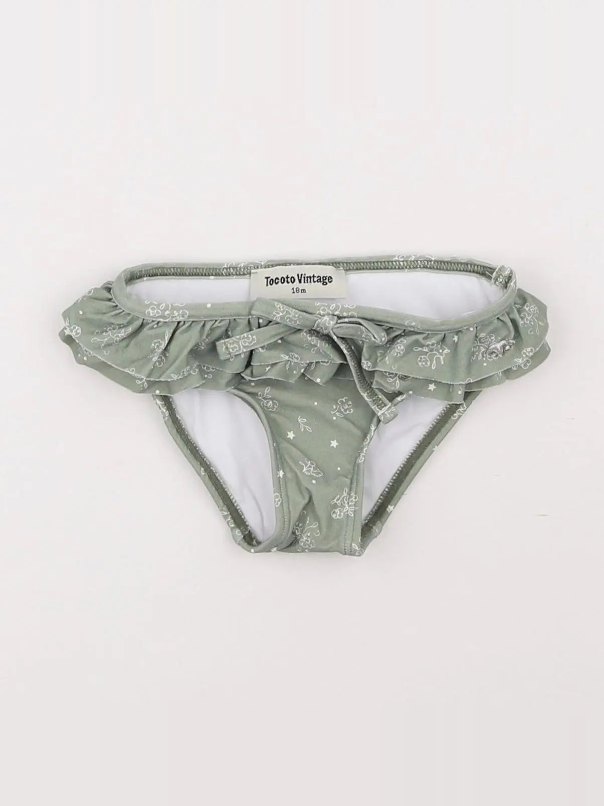Tocoto vintage - maillot de bain vert - 18 mois