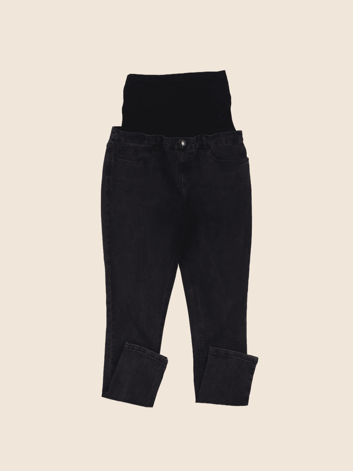 Kiabi - pantalon grossesse noir, gris - 40