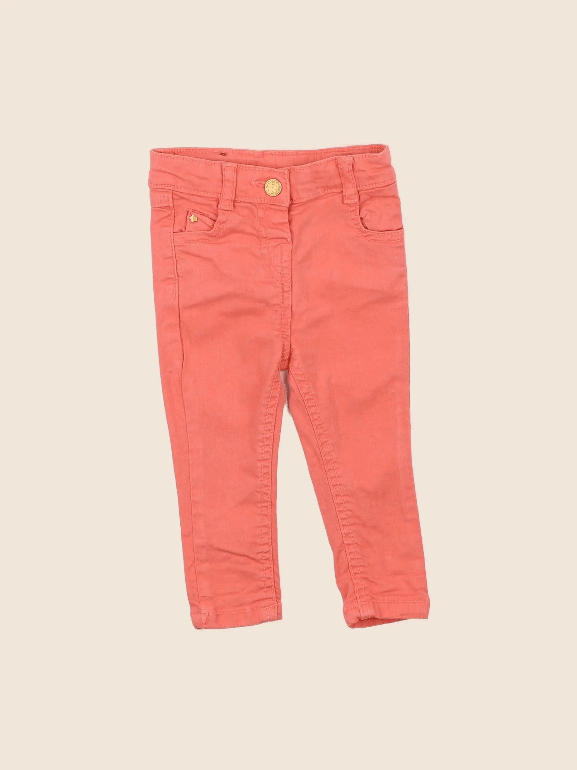 Tape à l'oeil - pantalon rose - 9 mois