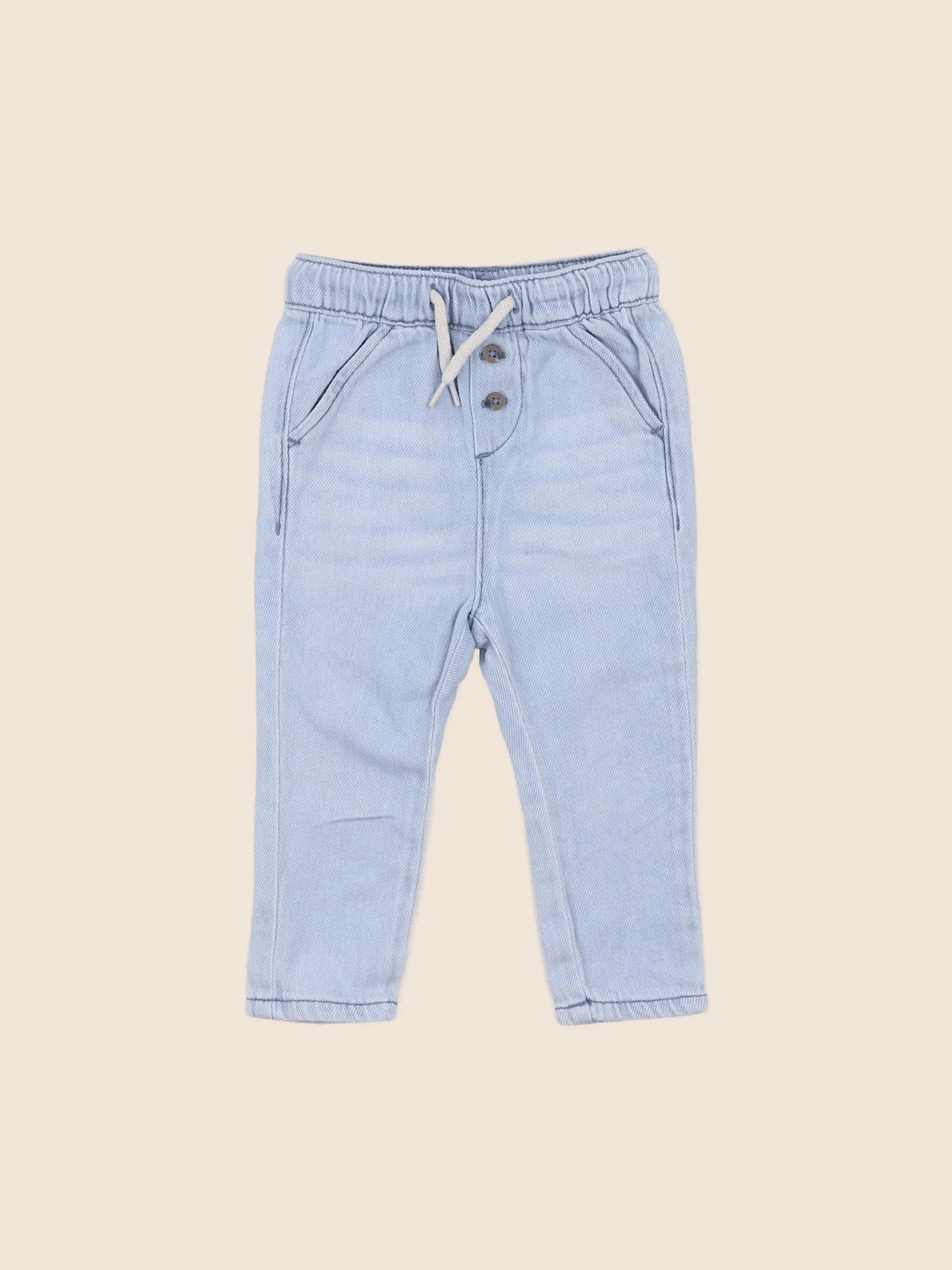 Vertbaudet - jean bleu - 6 mois