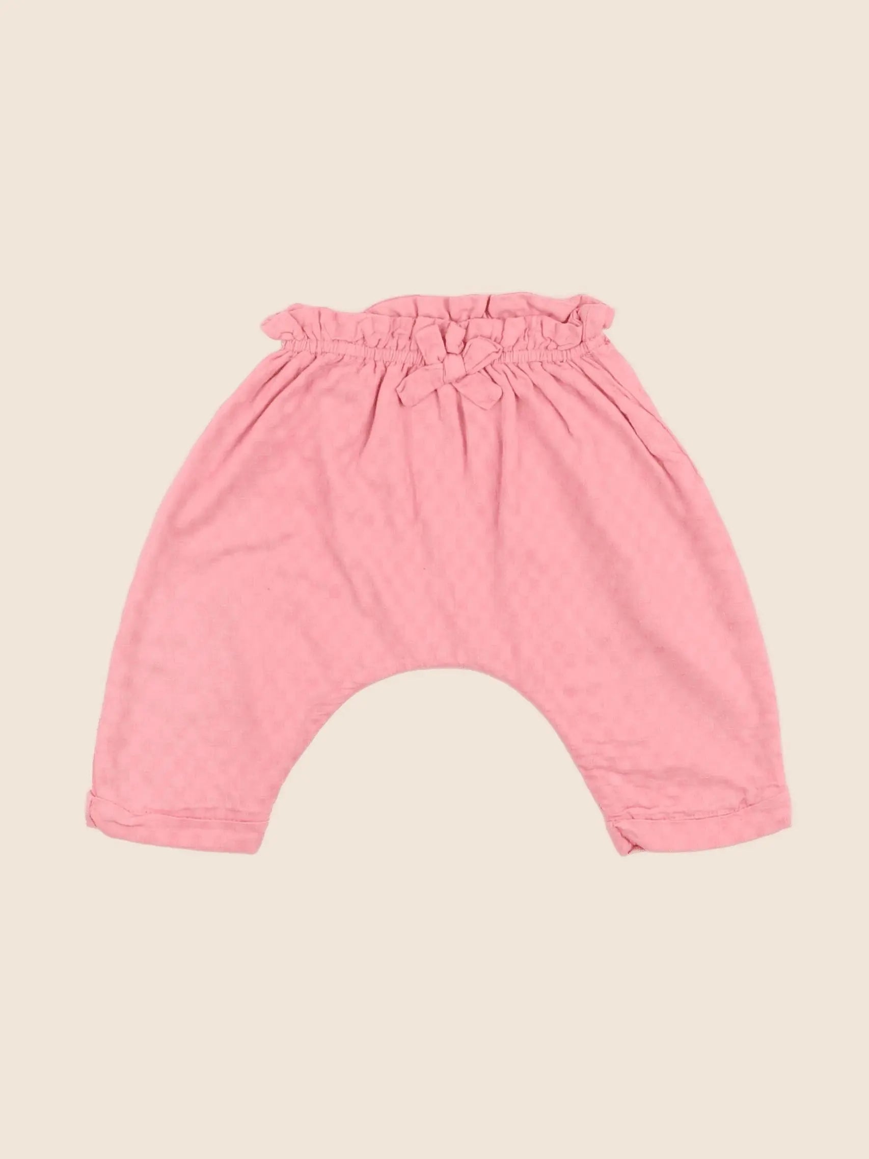 Natalys - pantalon rose - 3 mois