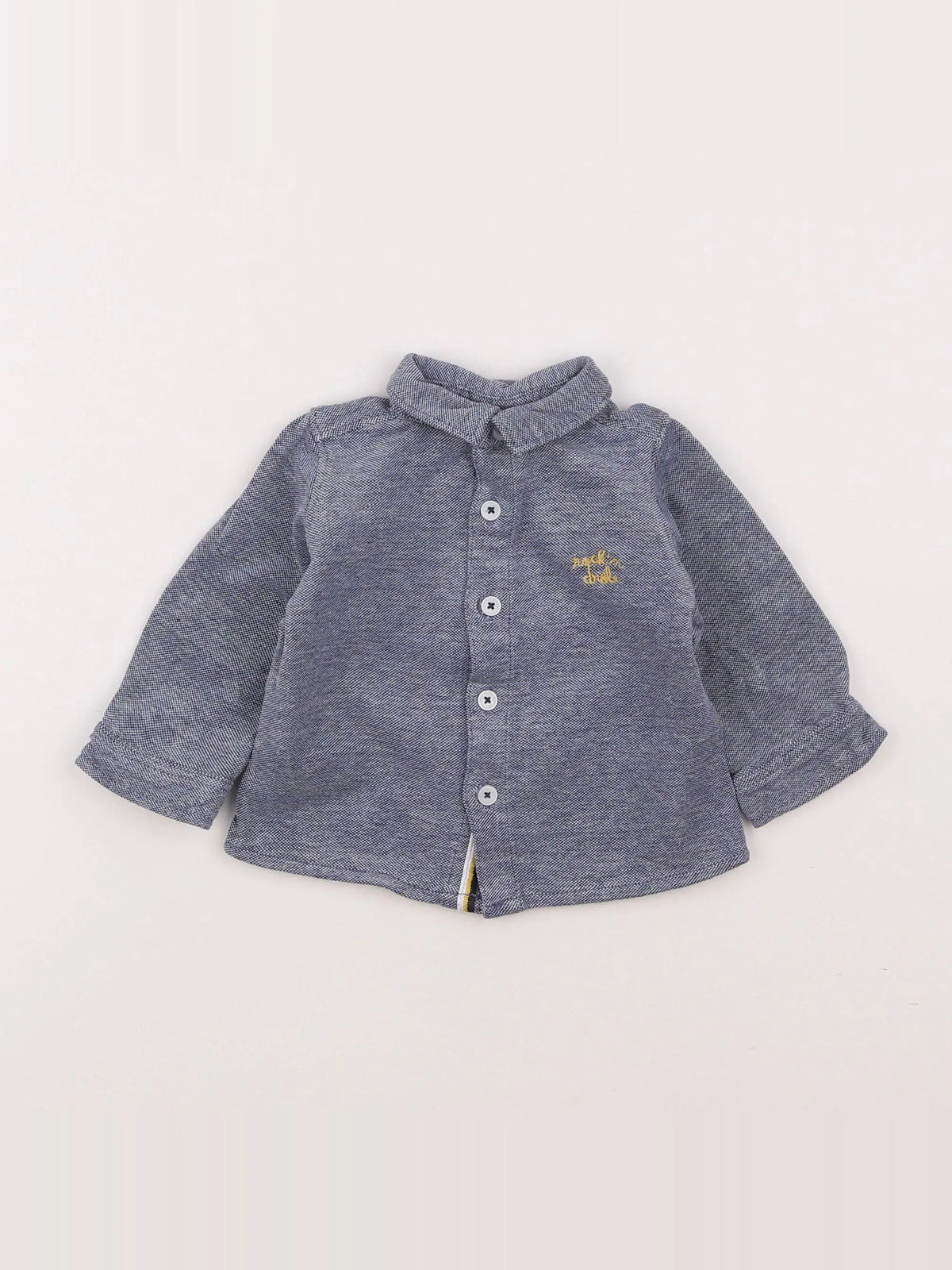 Tape à l'oeil - chemise bleu - 6 mois