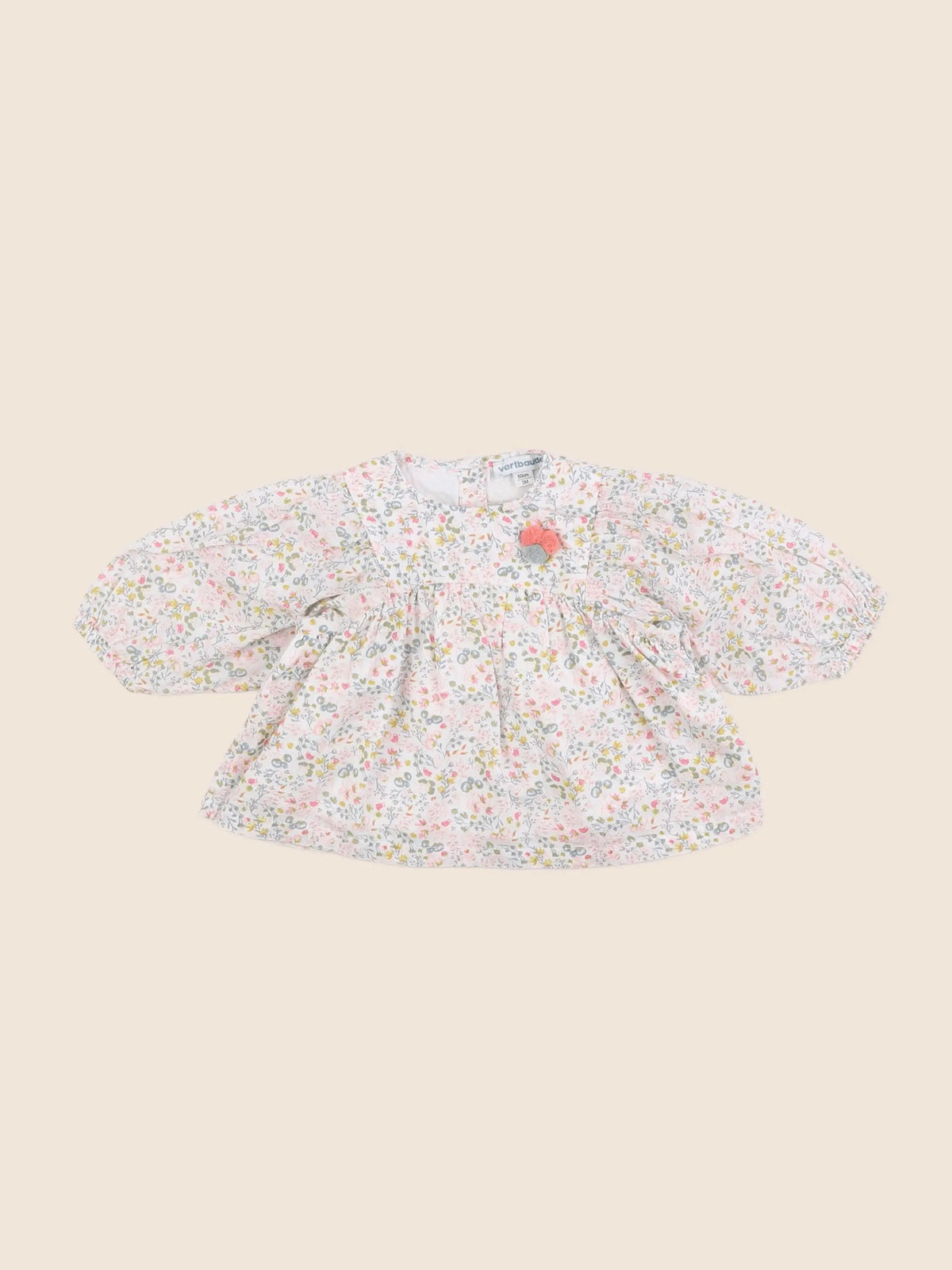 Vertbaudet - blouse multicolore - 3 mois