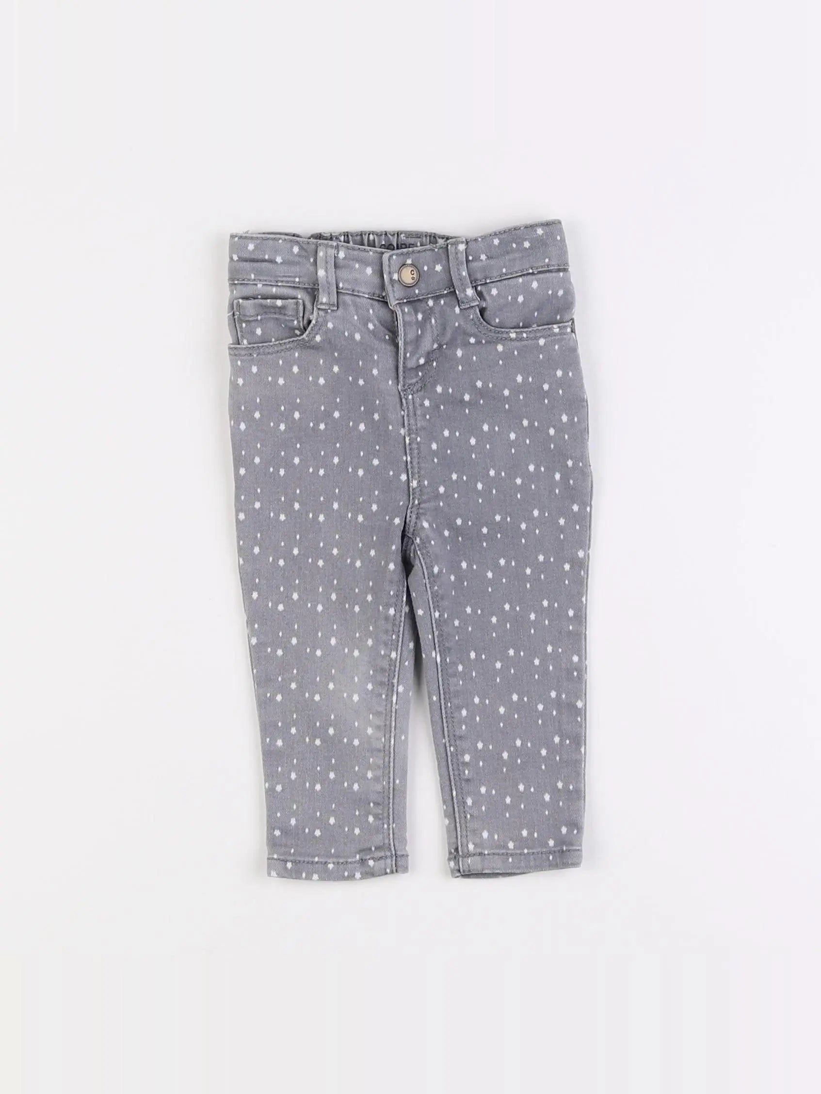 Cyrillus - pantalon gris - 6 mois