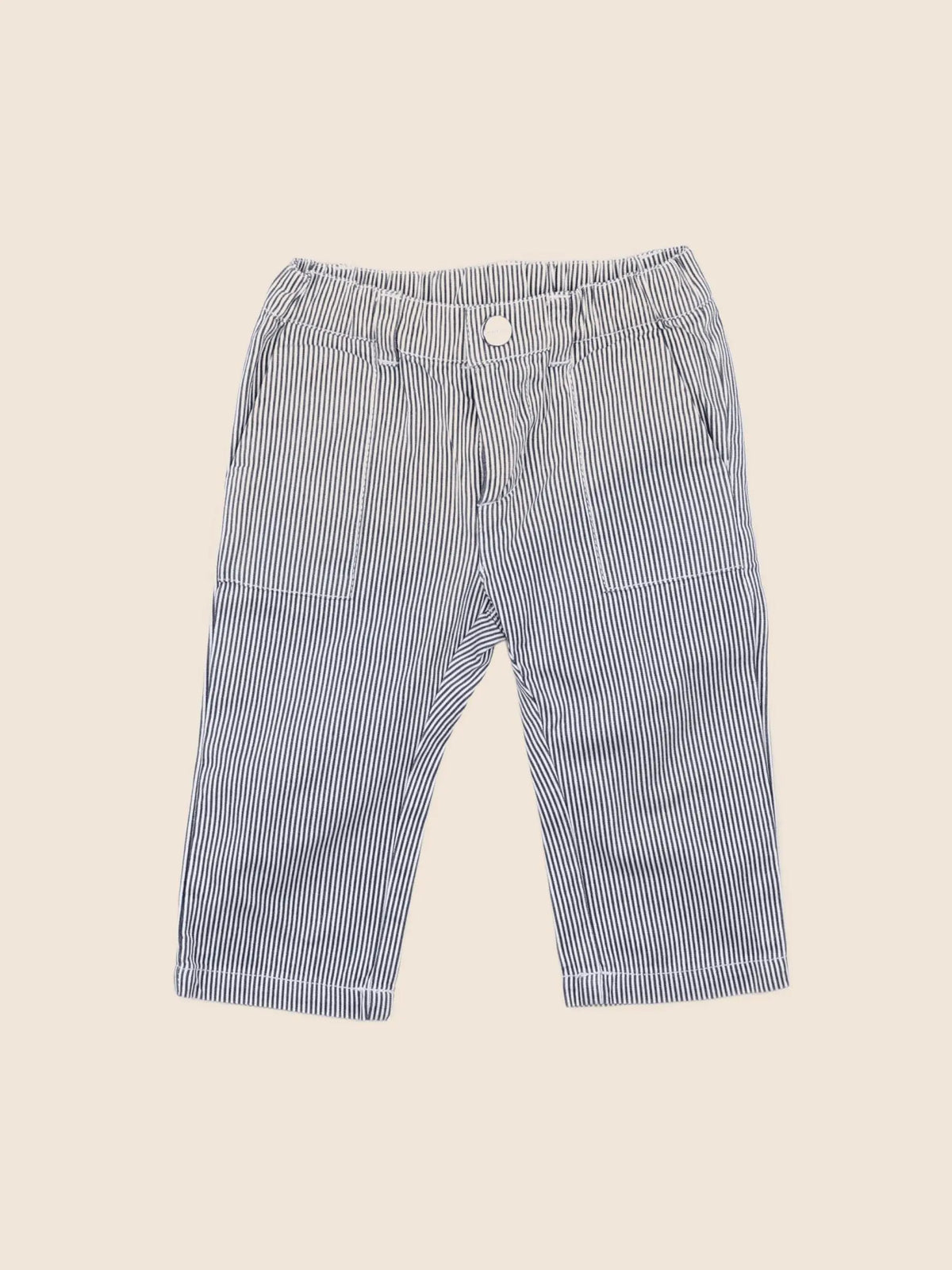 Jacadi - pantalon bleu - 12 mois