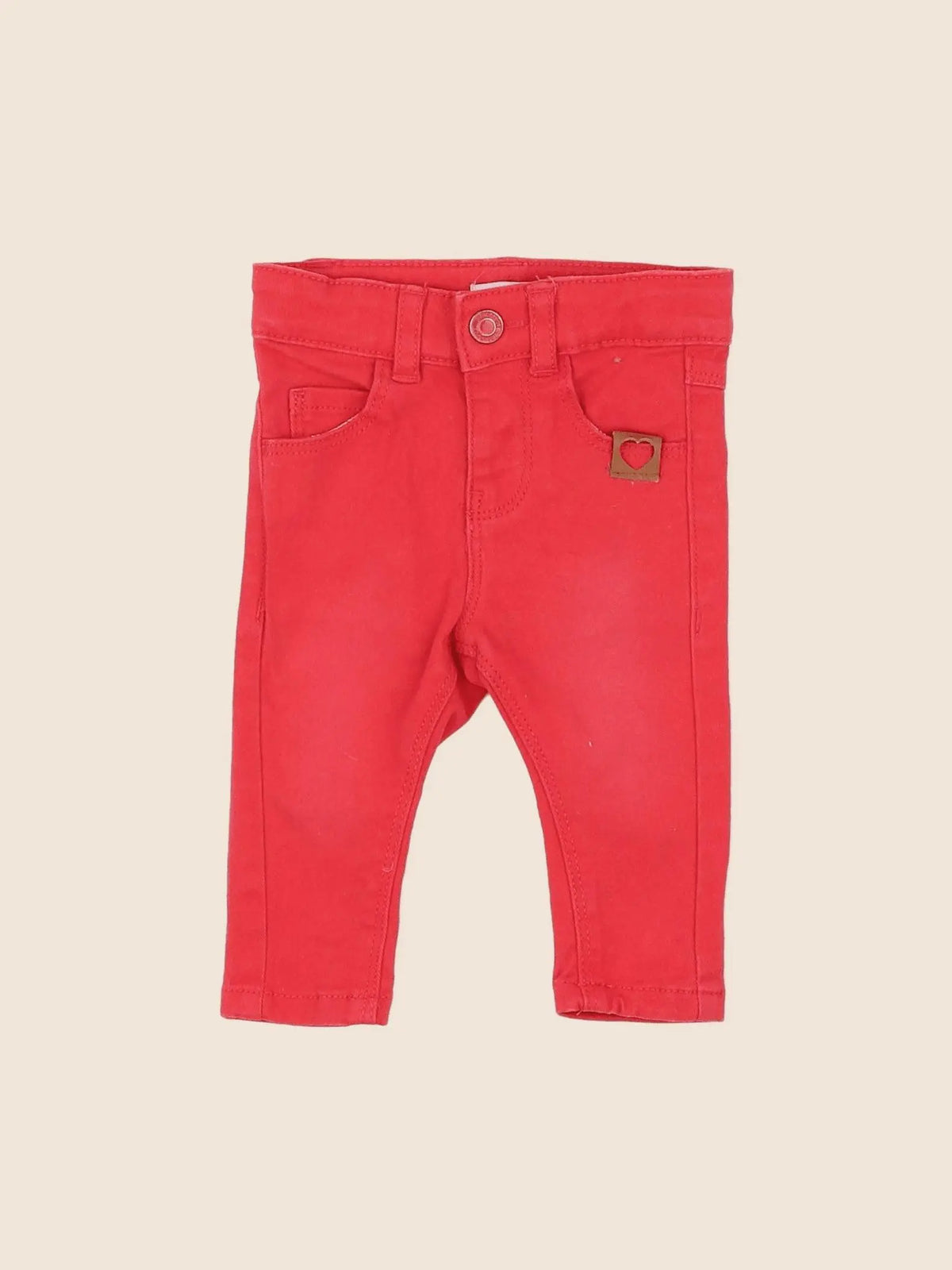 Vertbaudet - pantalon rose - 3 mois