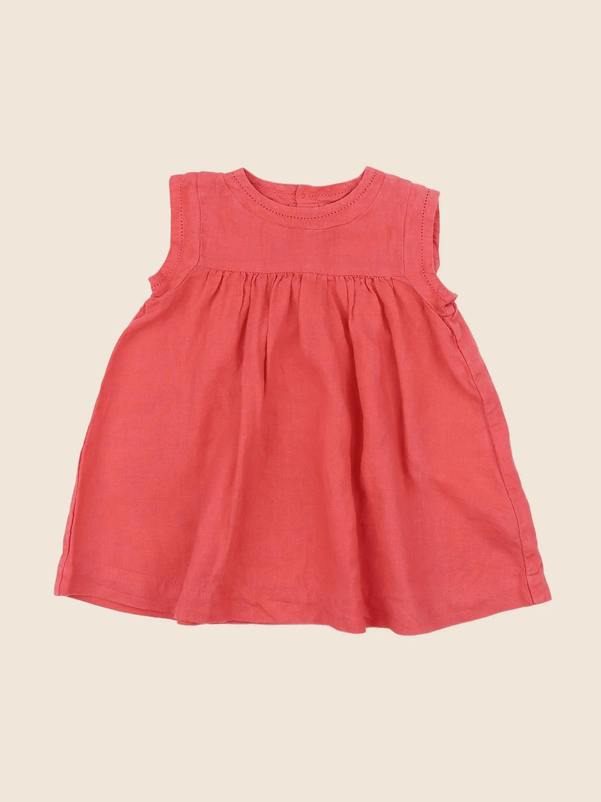 Boutchou - robe orange - 9 mois