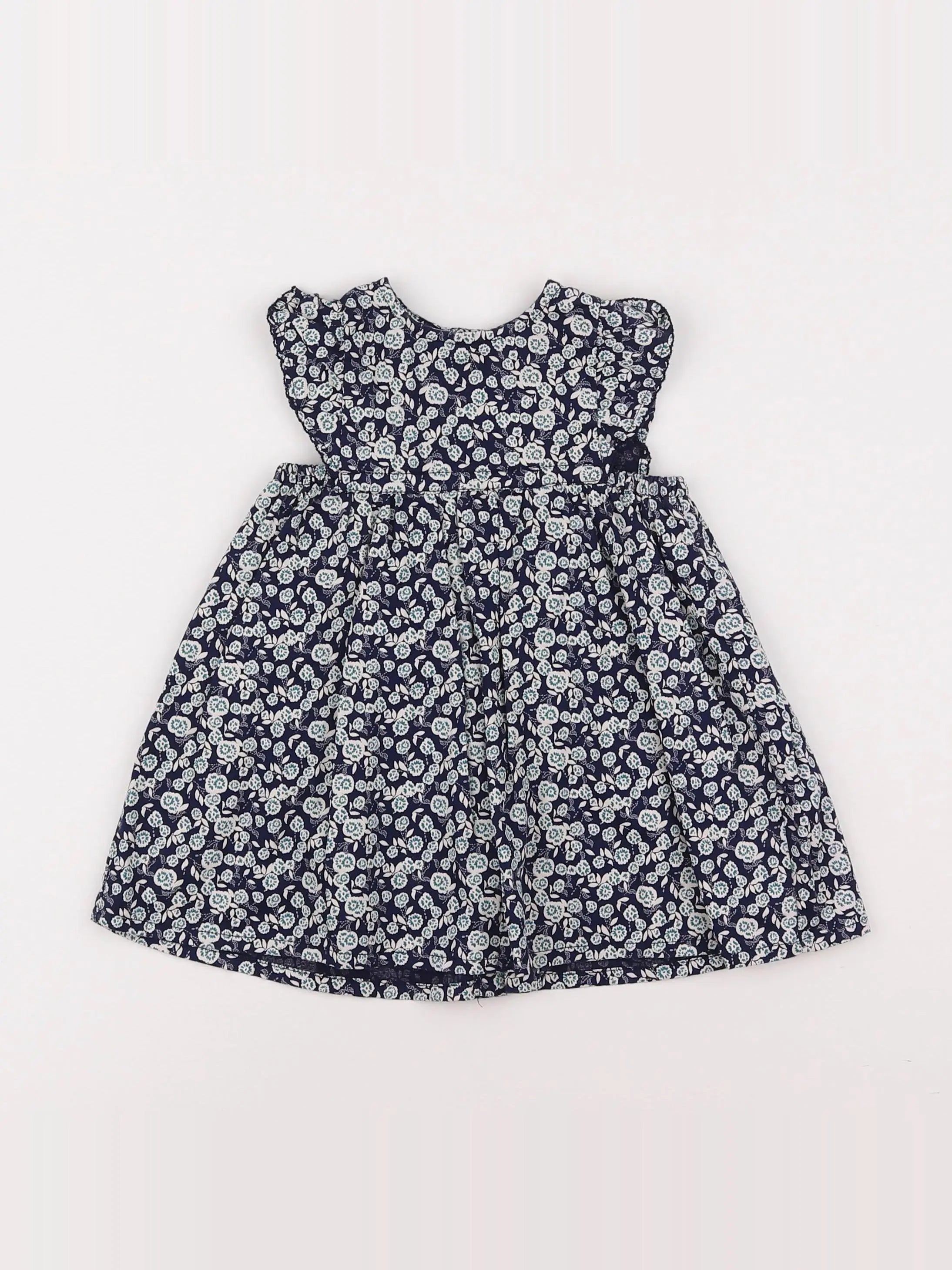 Boutchou - robe bleu - 6 mois