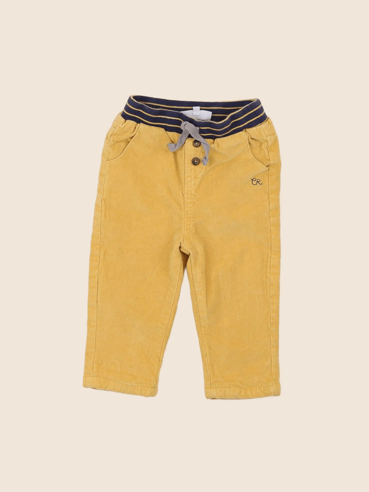 Cadet Rousselle - pantalon jaune - 12 mois