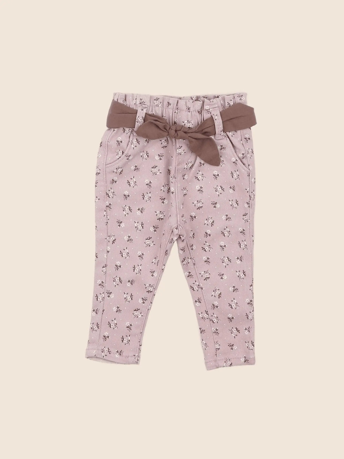 Vertbaudet - pantalon violet - 3 mois