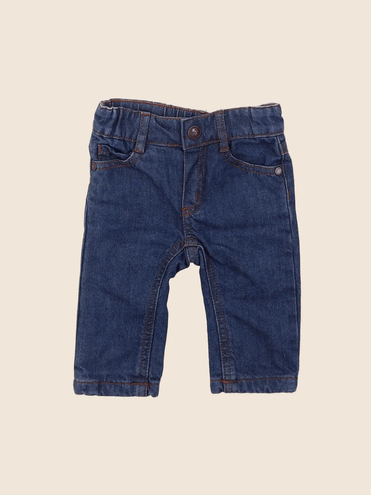 Jacadi - jean bleu - 6 mois