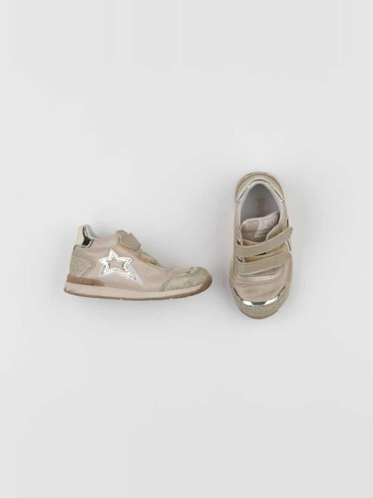 Falcotto - baskets or, beige - pointure 24