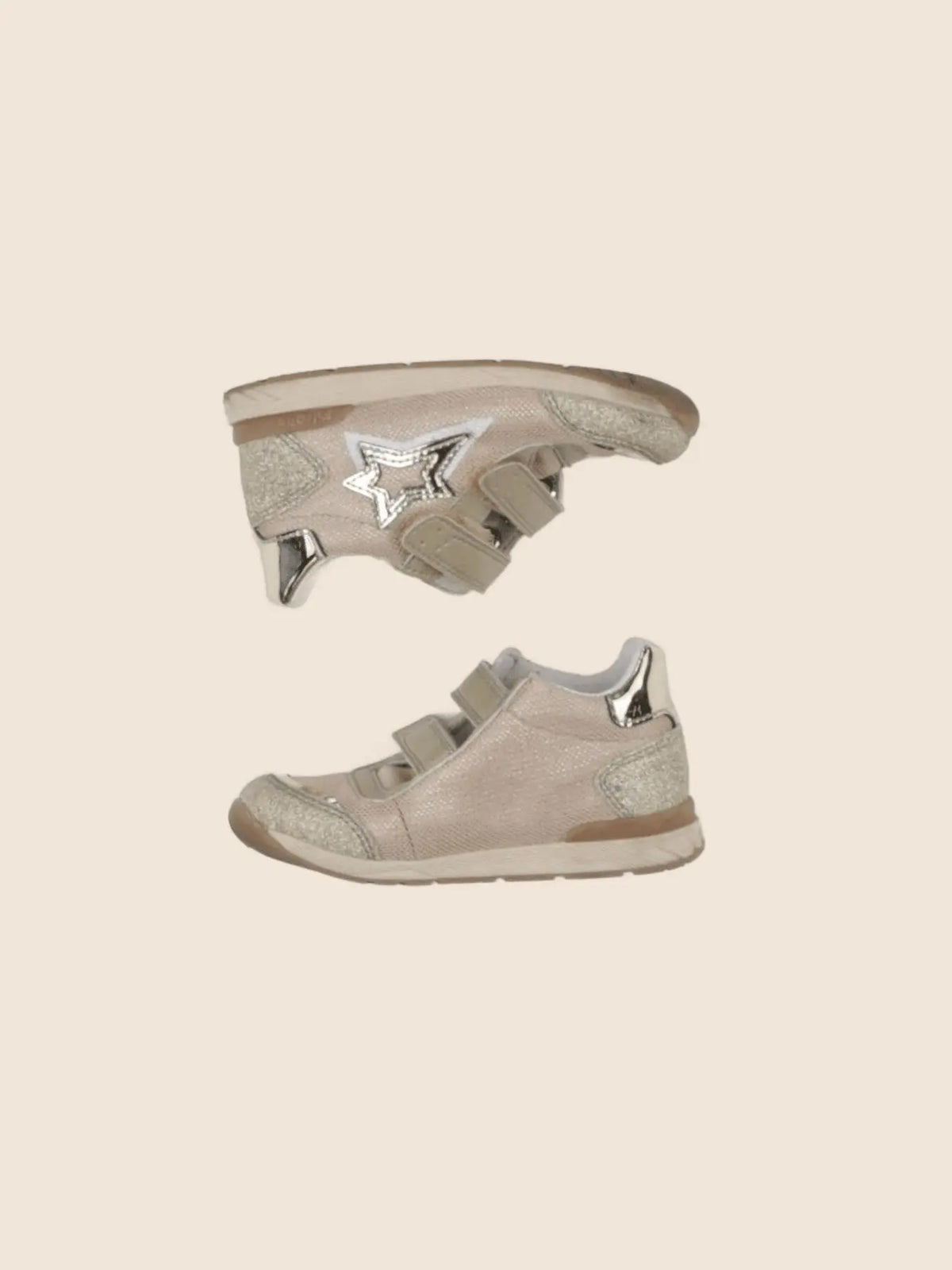 Falcotto - baskets or, beige - pointure 24