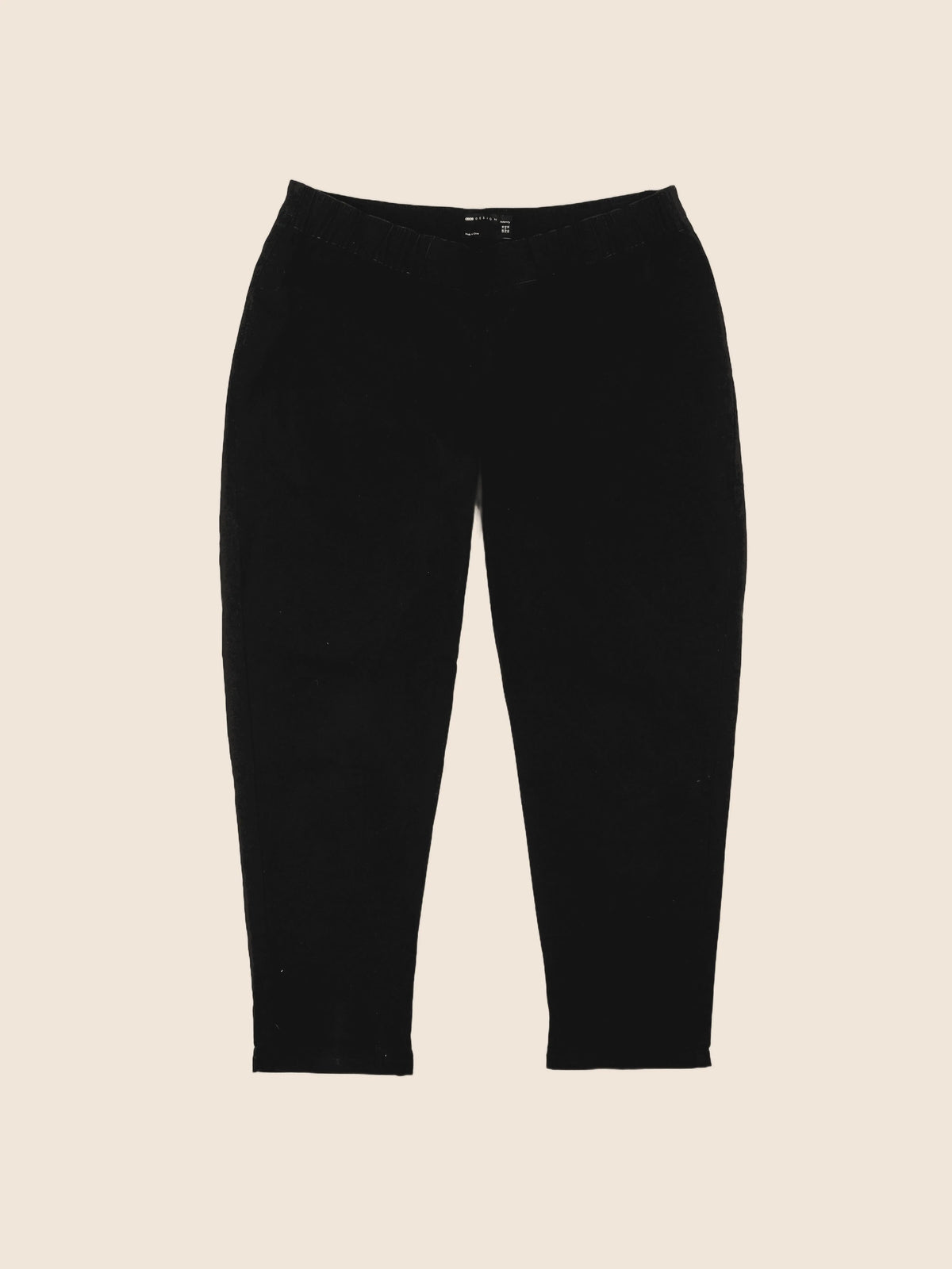 Asos - pantalon grossesse noir - 42