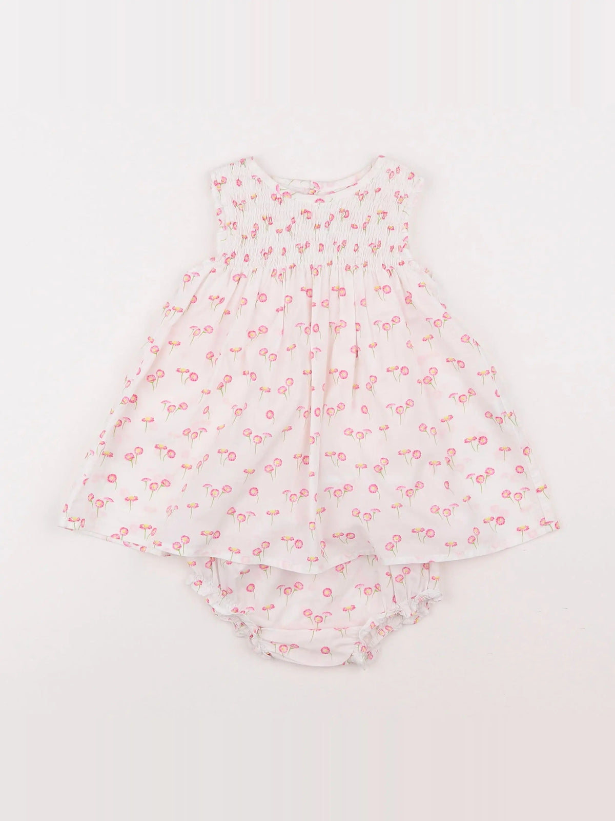 Jacadi - robe blanc - 6 mois