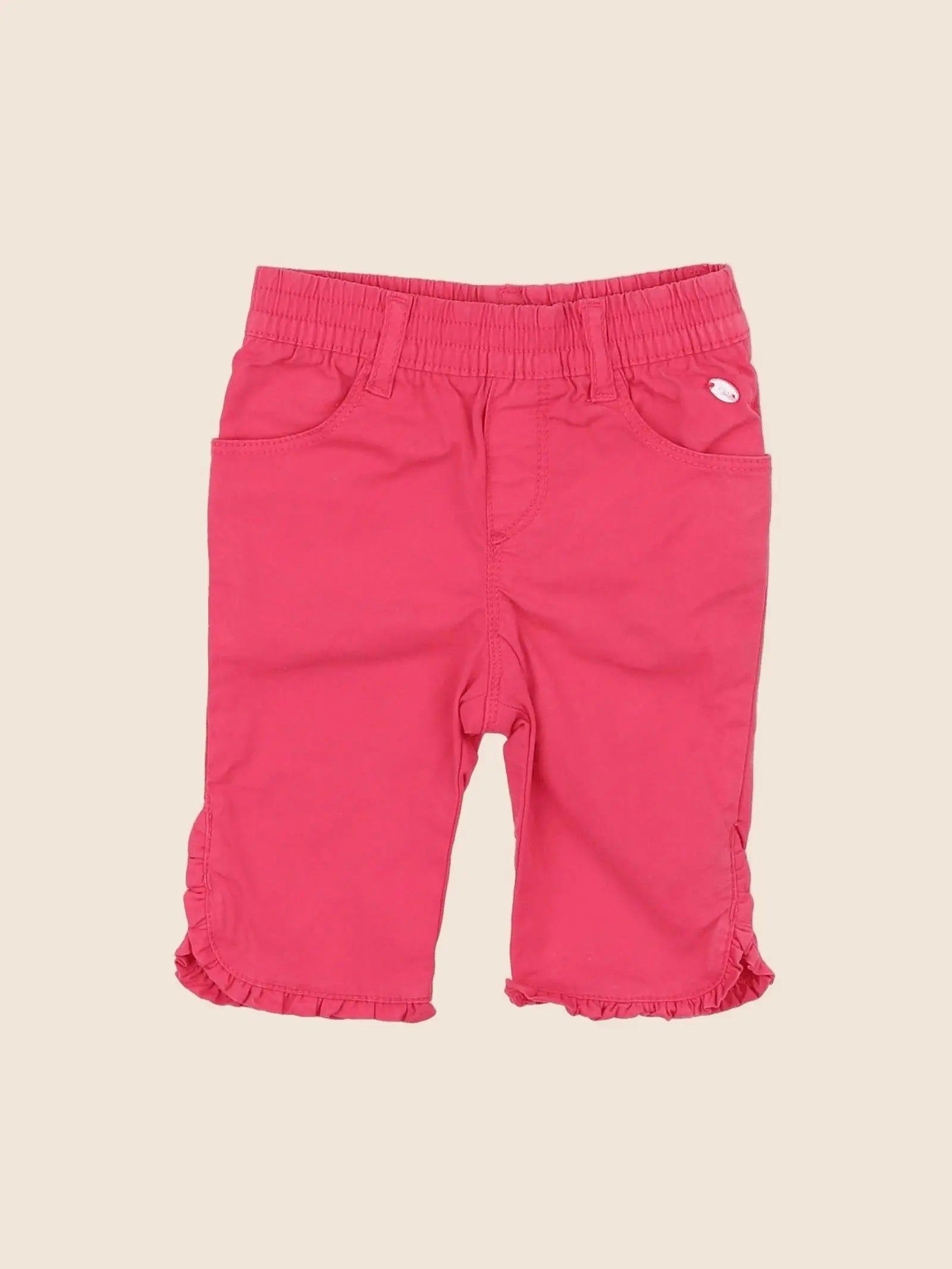 IKKS - pantalon rose - 6 mois