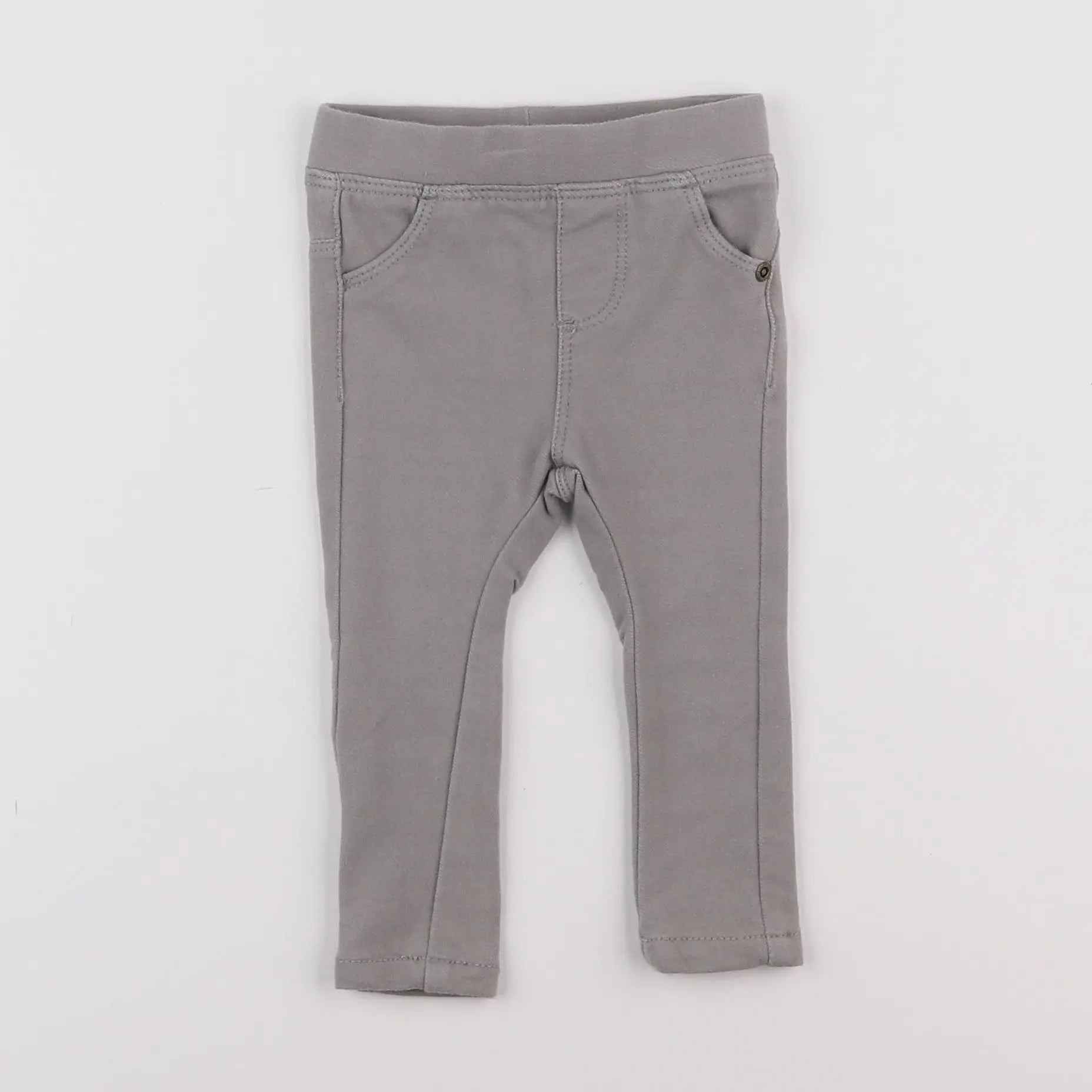 Vertbaudet - jegging beige - 6 mois