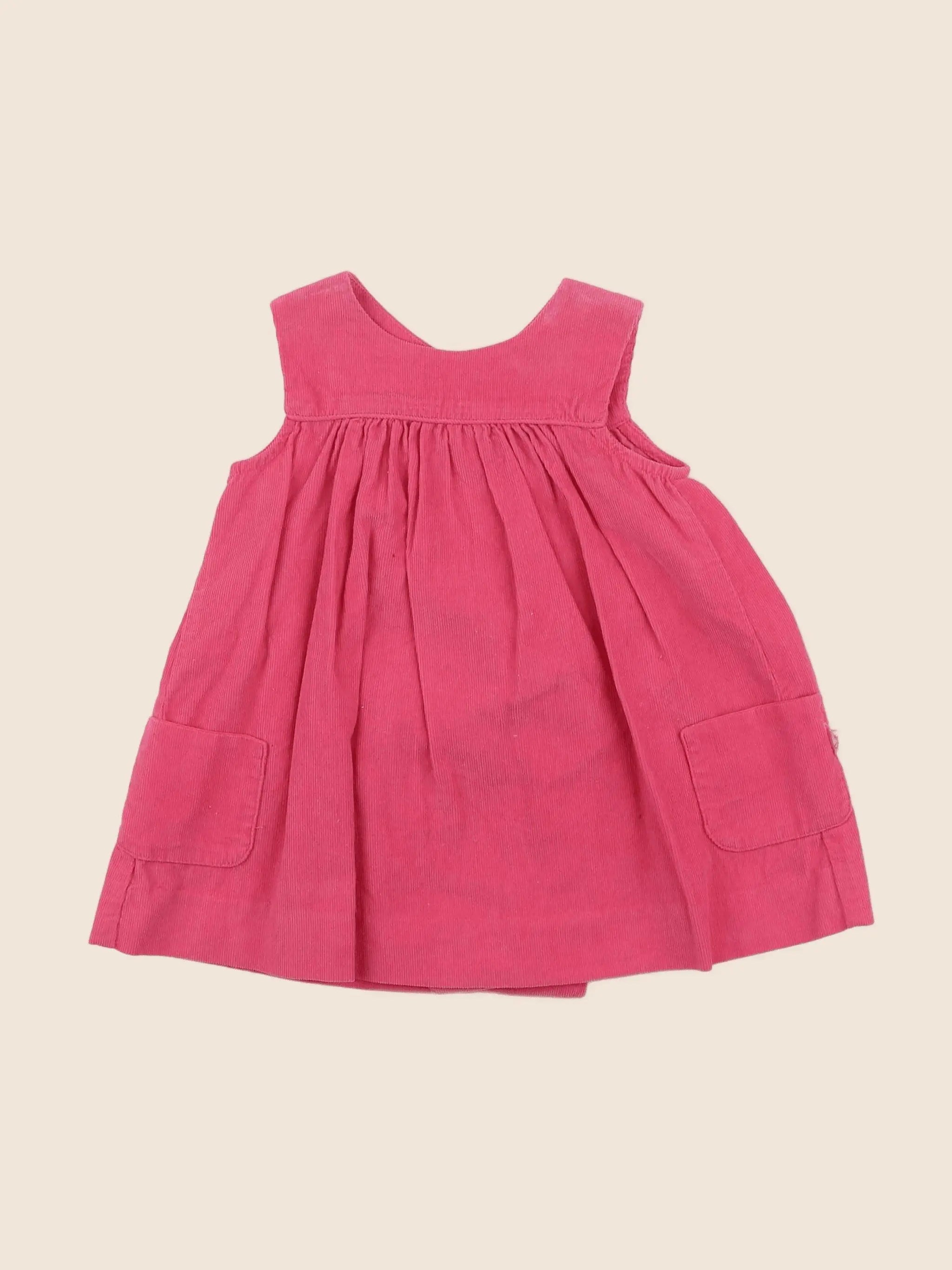 Jacadi - robe rose - 12 mois