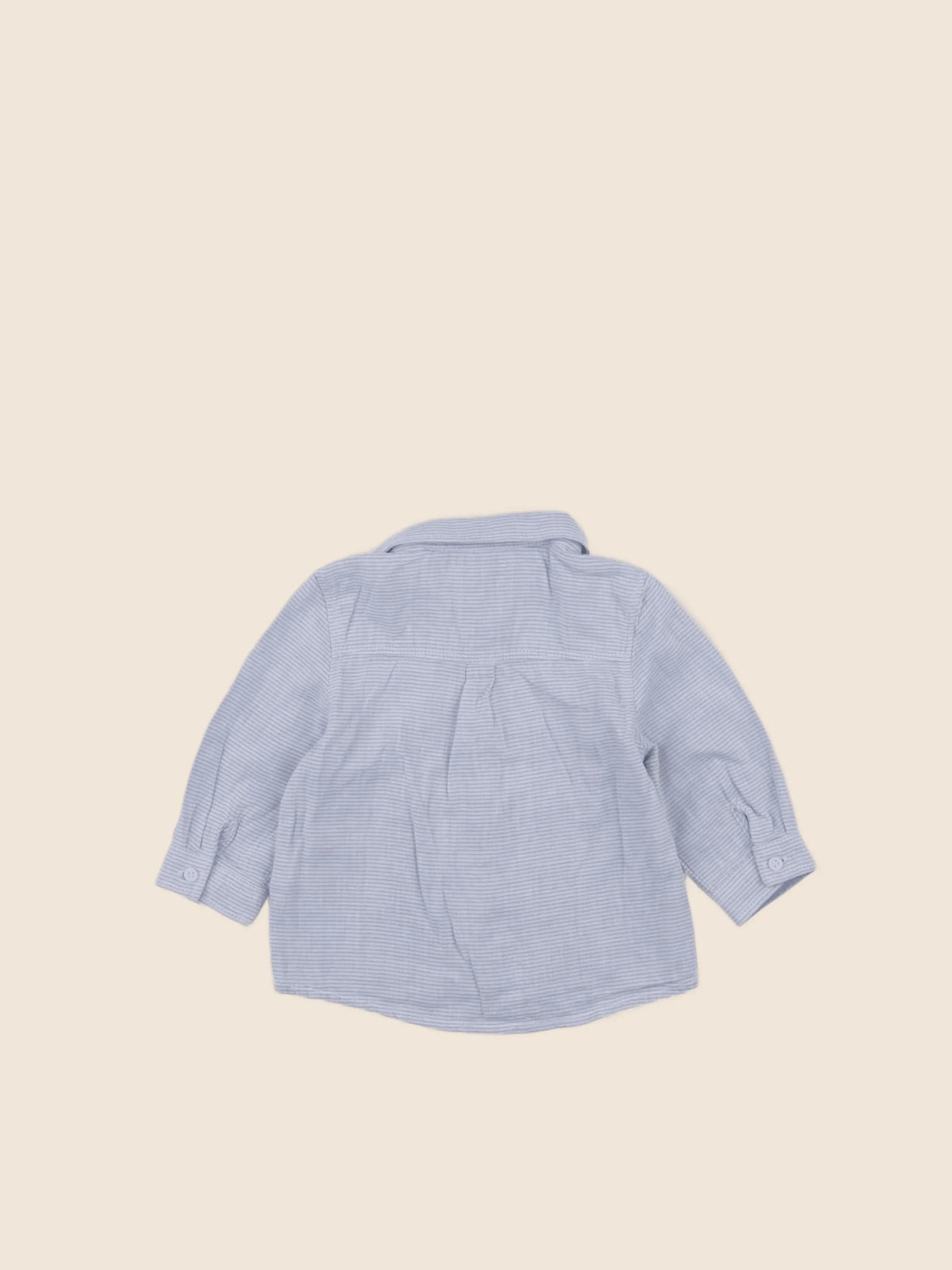 Tape à l'oeil - chemise bleu - 9 mois