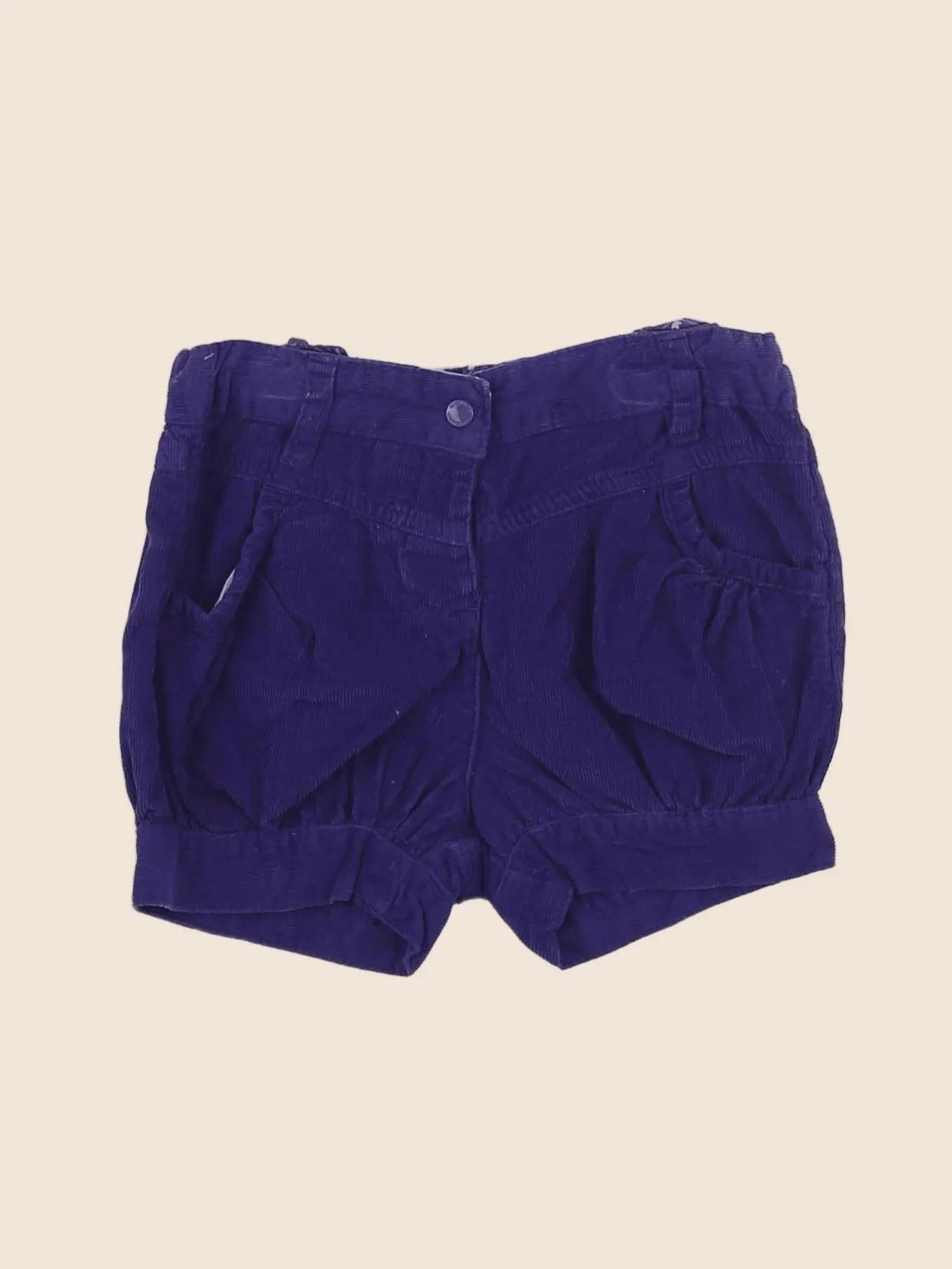 Vertbaudet - short violet - 18 mois