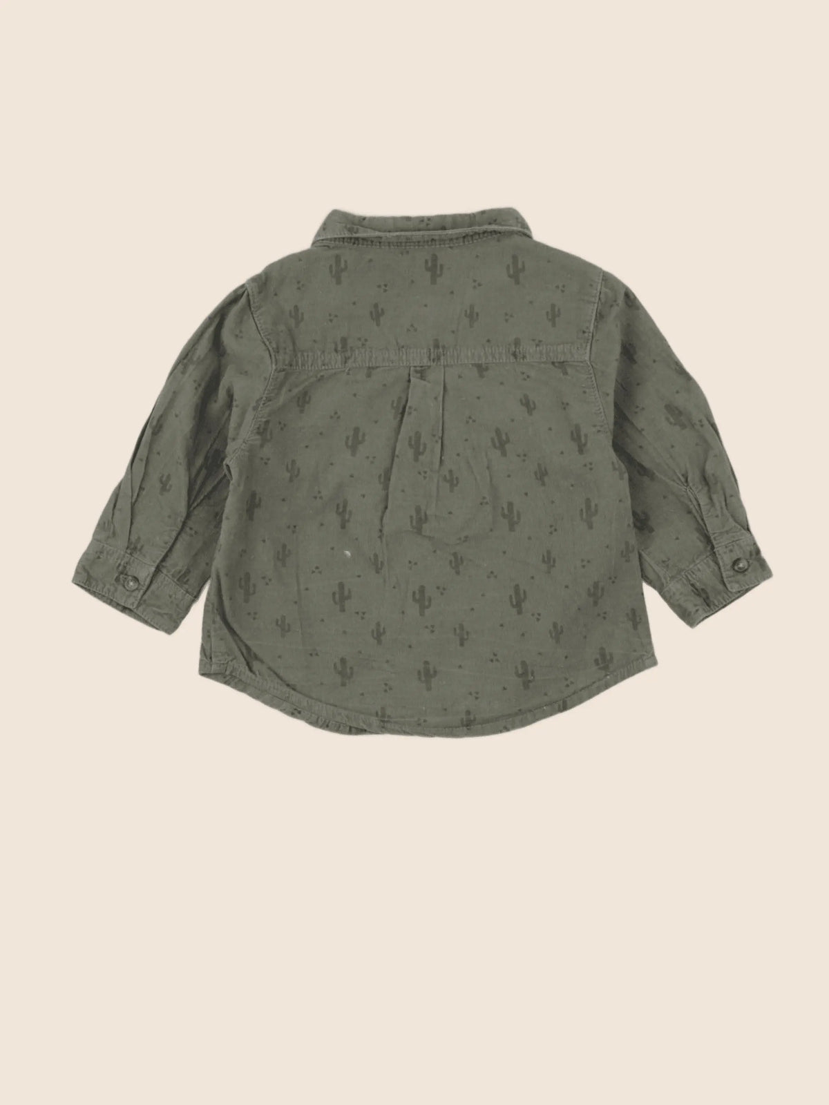 Tape à l'oeil - chemise vert - 6 mois