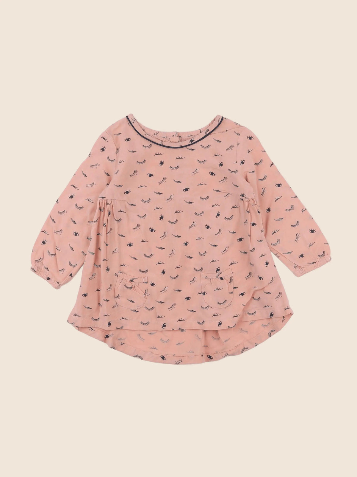 La Redoute - robe rose - 9 mois