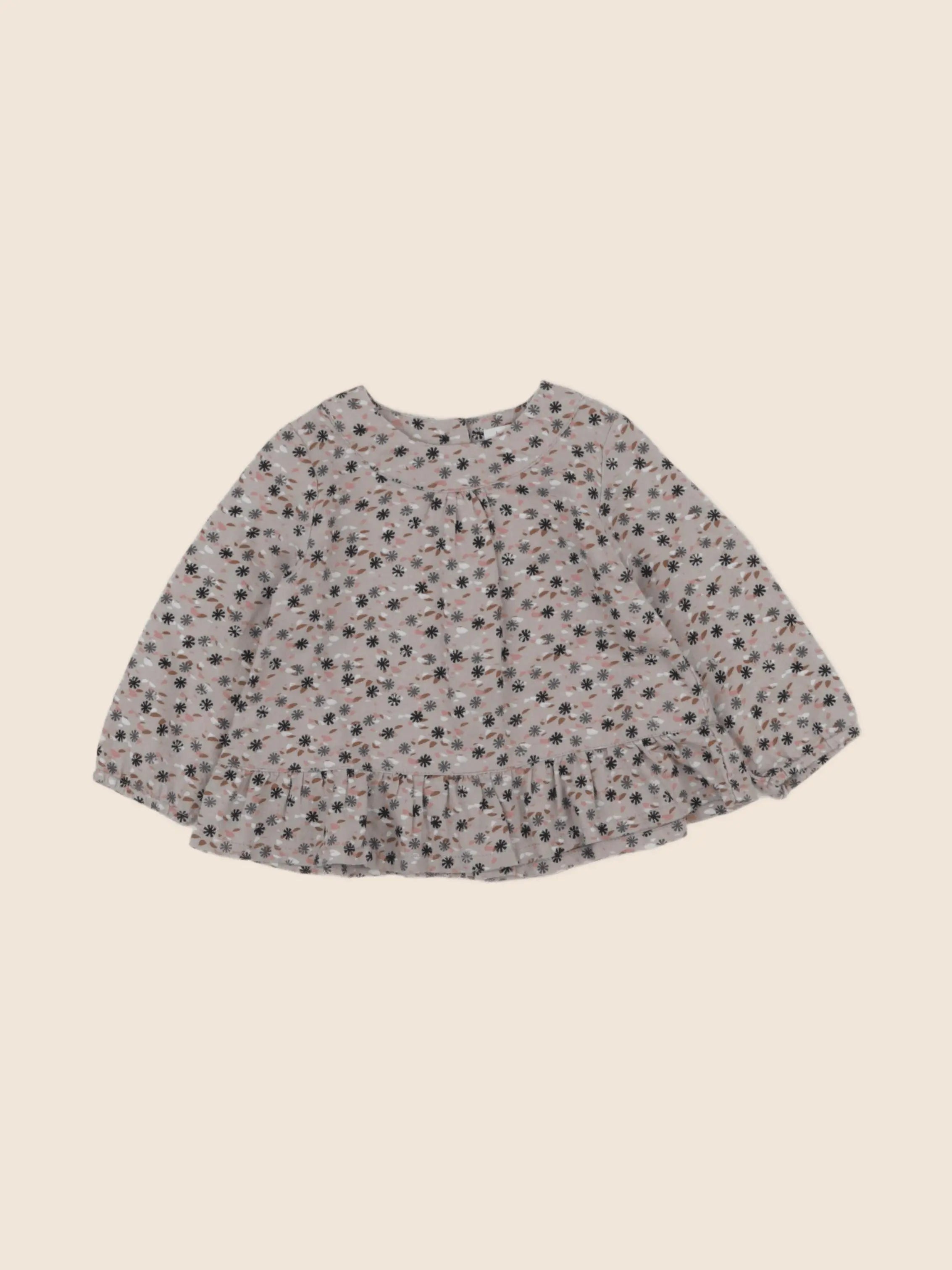 Boutchou - blouse beige - 6 mois